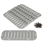 SCHNEIDER ELECTRIC - Griglia di ventilazione metallica 216x62mm