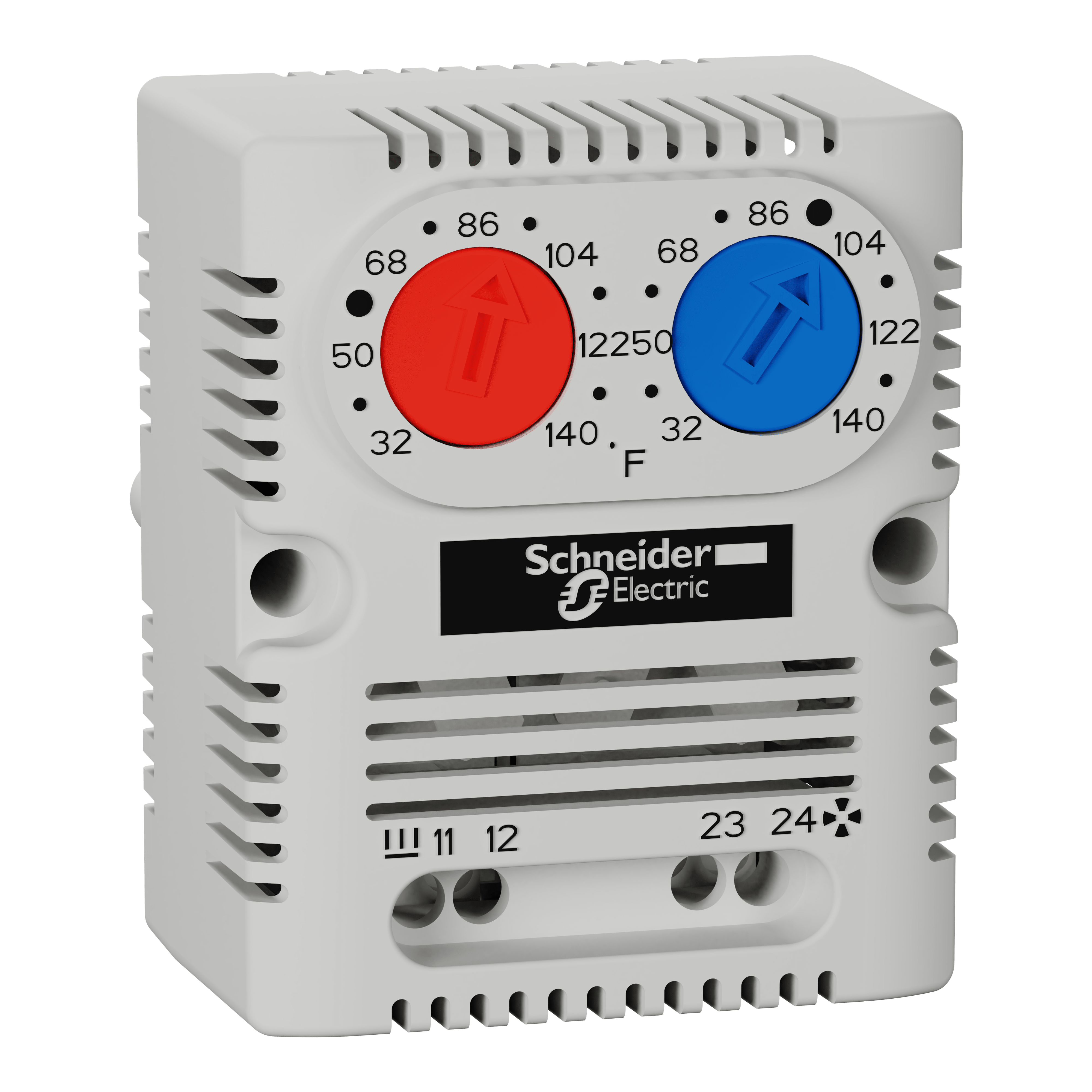SCHNEIDER ELECTRIC - Termostato doppio NC+NA °F
