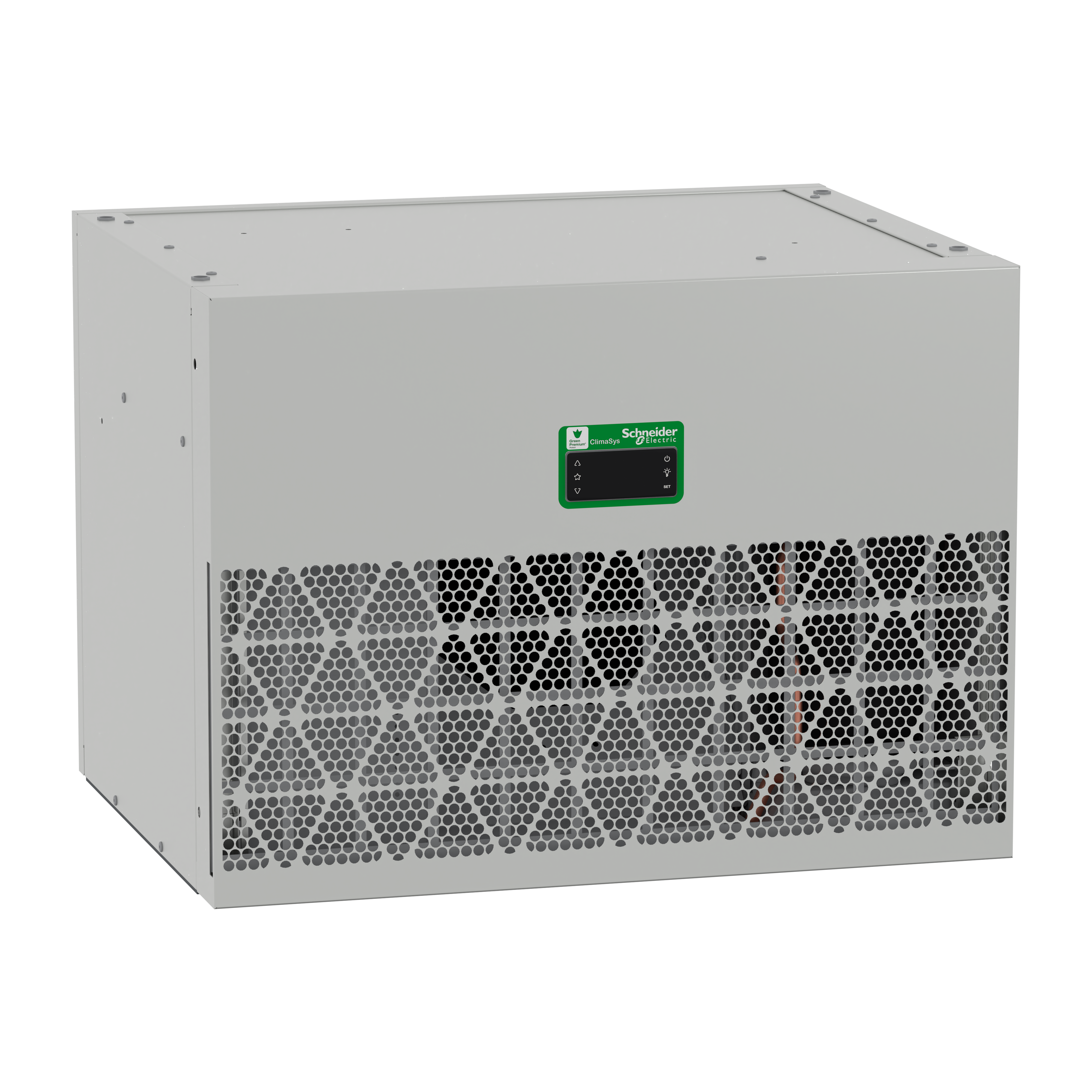 SCHNEIDER ELECTRIC - Unità di raffreddamento collegata al tetto, Climasys CU, 2 kW, 3 poli, 380/460 V, 50/60 Hz, IP54
