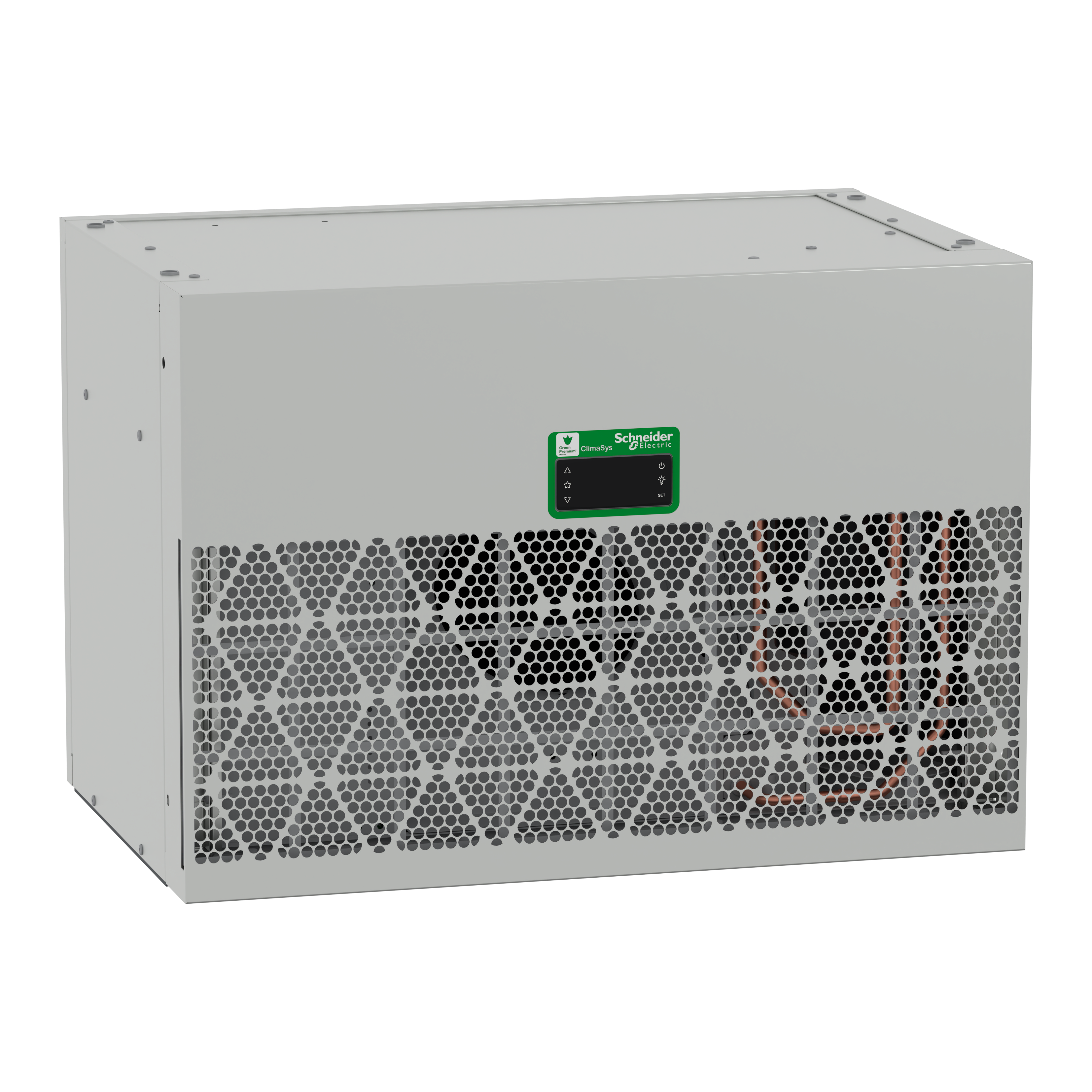 SCHNEIDER ELECTRIC - Unità di raffreddamento collegata al tetto, Climasys CU, 800 W, 230 V, 50/60 Hz, IP54