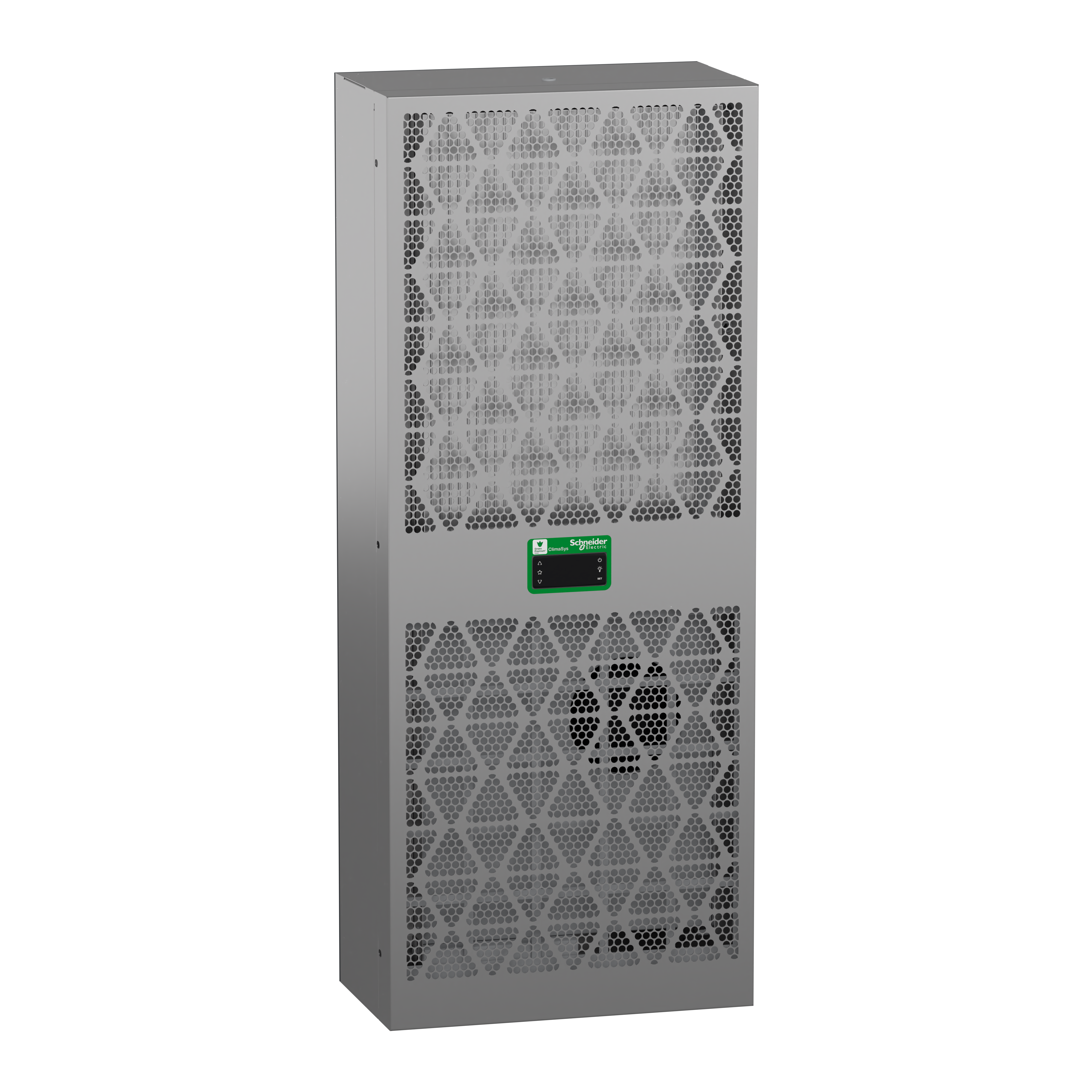 SCHNEIDER ELECTRIC - Unità di raffreddamento laterale, Climasys CU, acciaio inox, 1k6W, 230V, 50/60Hz, IP55