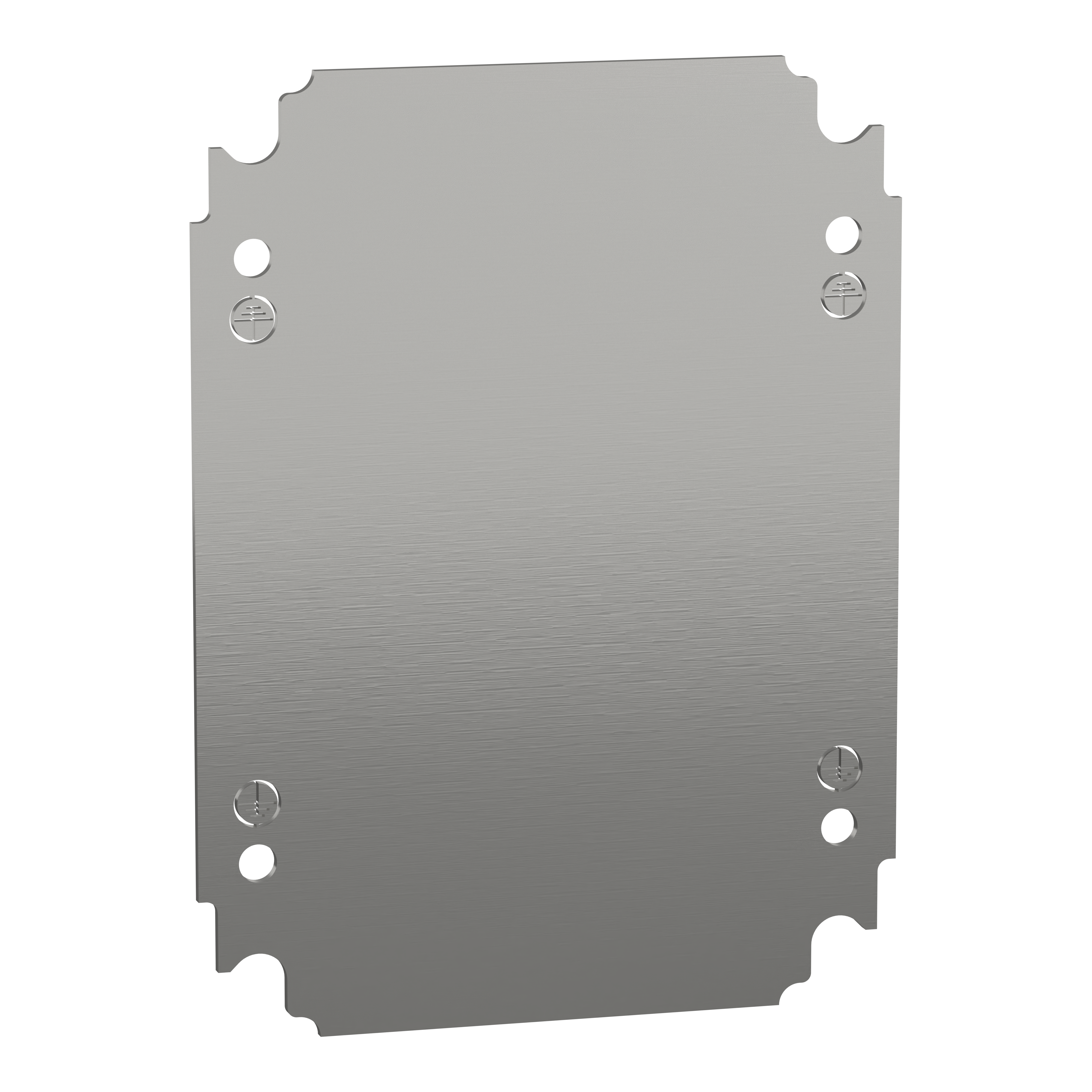 SCHNEIDER ELECTRIC - Piastra interna in lamiera 250X200