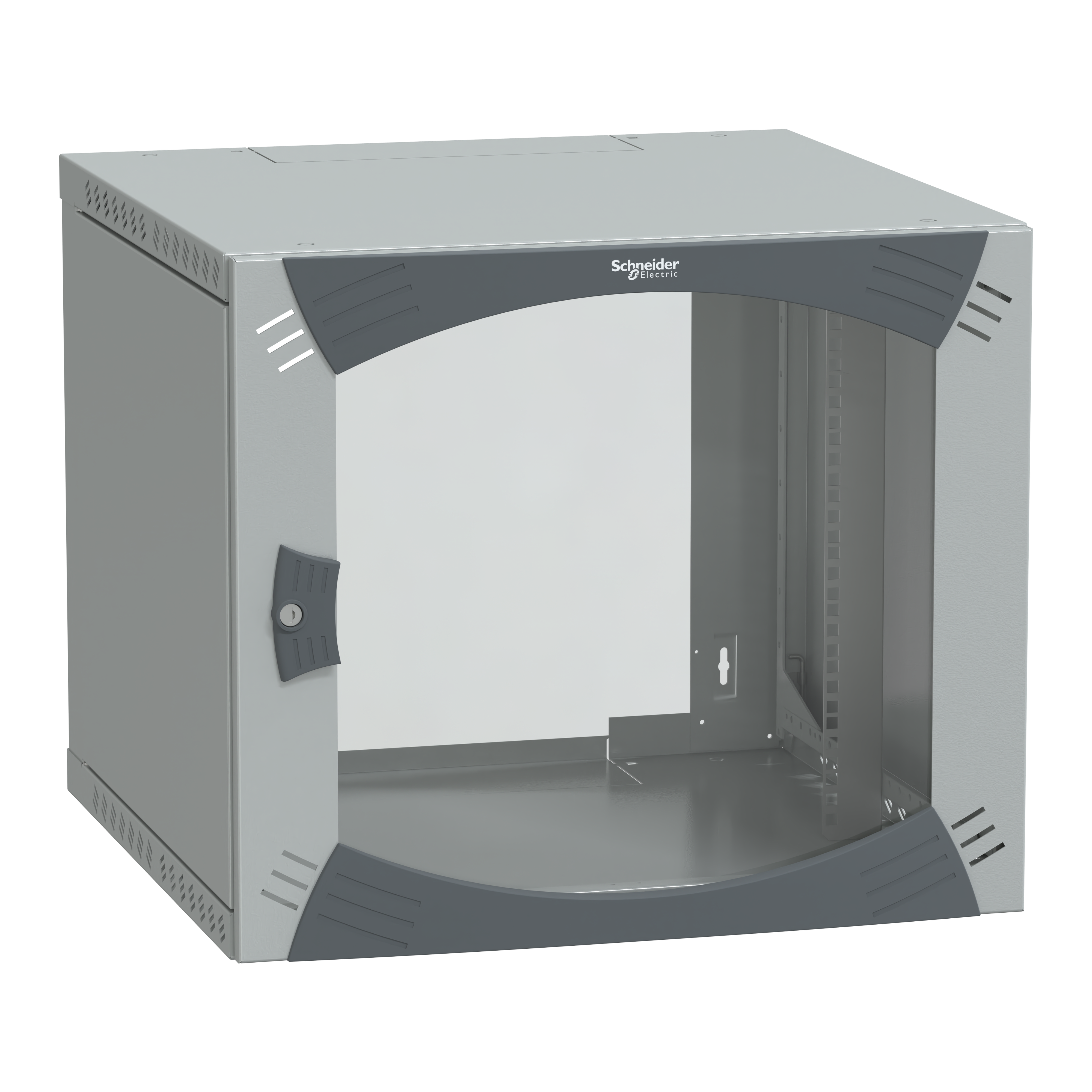 SCHNEIDER ELECTRIC - Cassetta OPB 9U fianchi apribili profondità 600 NSYOPB9U6F