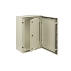 SCHNEIDER ELECTRIC - Porta interna reversibile in poliestere con 2 serrature e motivo a griglia, PanelSeT PLM, PLM3025