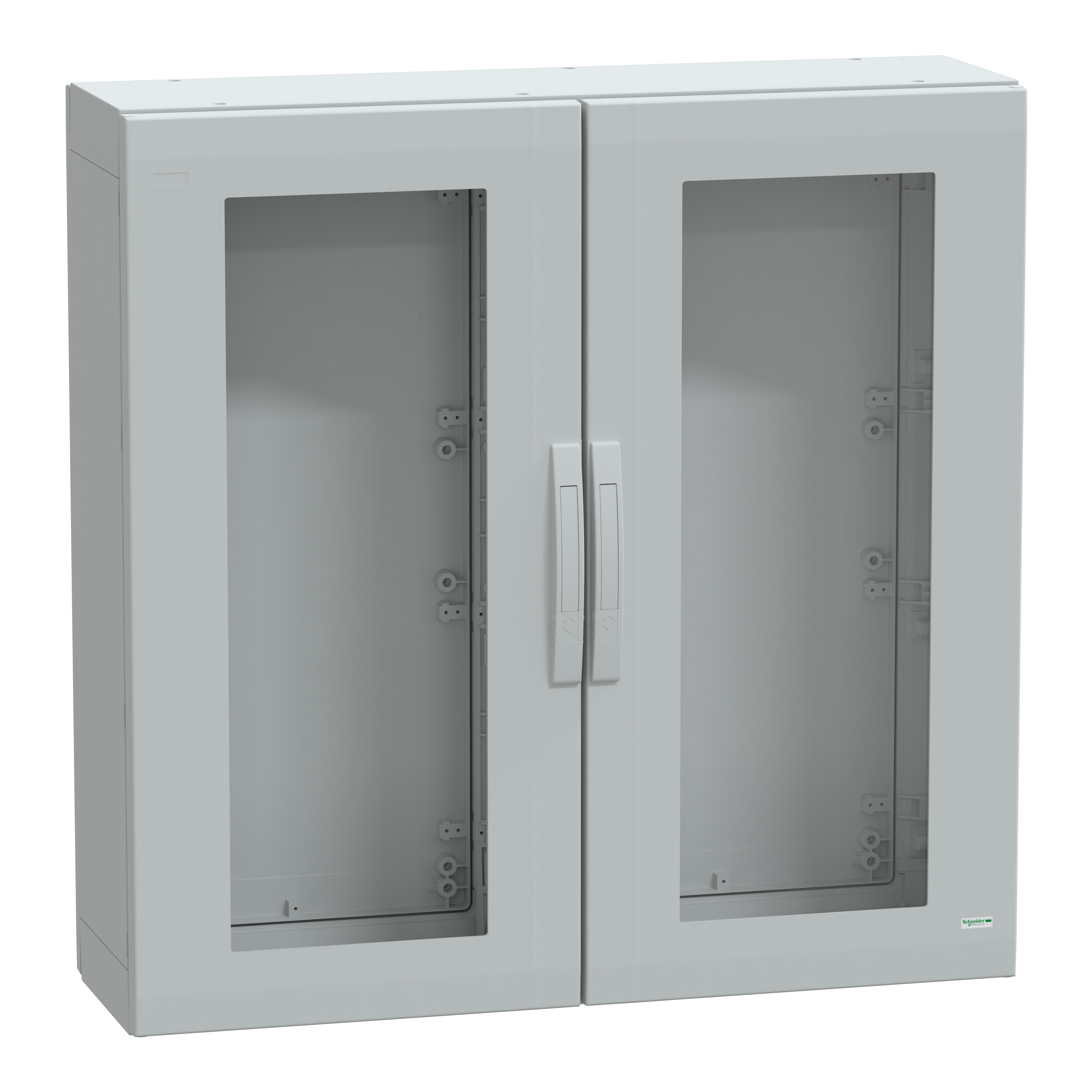 SCHNEIDER ELECTRIC - Armadio in poliestere, PanelSeT PLA, porta trasparente, totalmente chiuso, 1000x1000x320mm, IP65, IK08