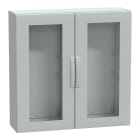 SCHNEIDER ELECTRIC - Armadio in poliestere, PanelSeT PLA, porta trasparente, totalmente chiuso, 1000x1000x320mm, IP65, IK08