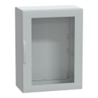 SCHNEIDER ELECTRIC - Armadio in poliestere, PanelSeT PLA, porta trasparente, totalmente chiuso, 1000x750x420mm, IP65, IK08