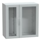 SCHNEIDER ELECTRIC - Armadio in poliestere, PanelSeT PLA, porta trasparente, totalmente chiuso, 1250x1250x620mm, IP65, IK08