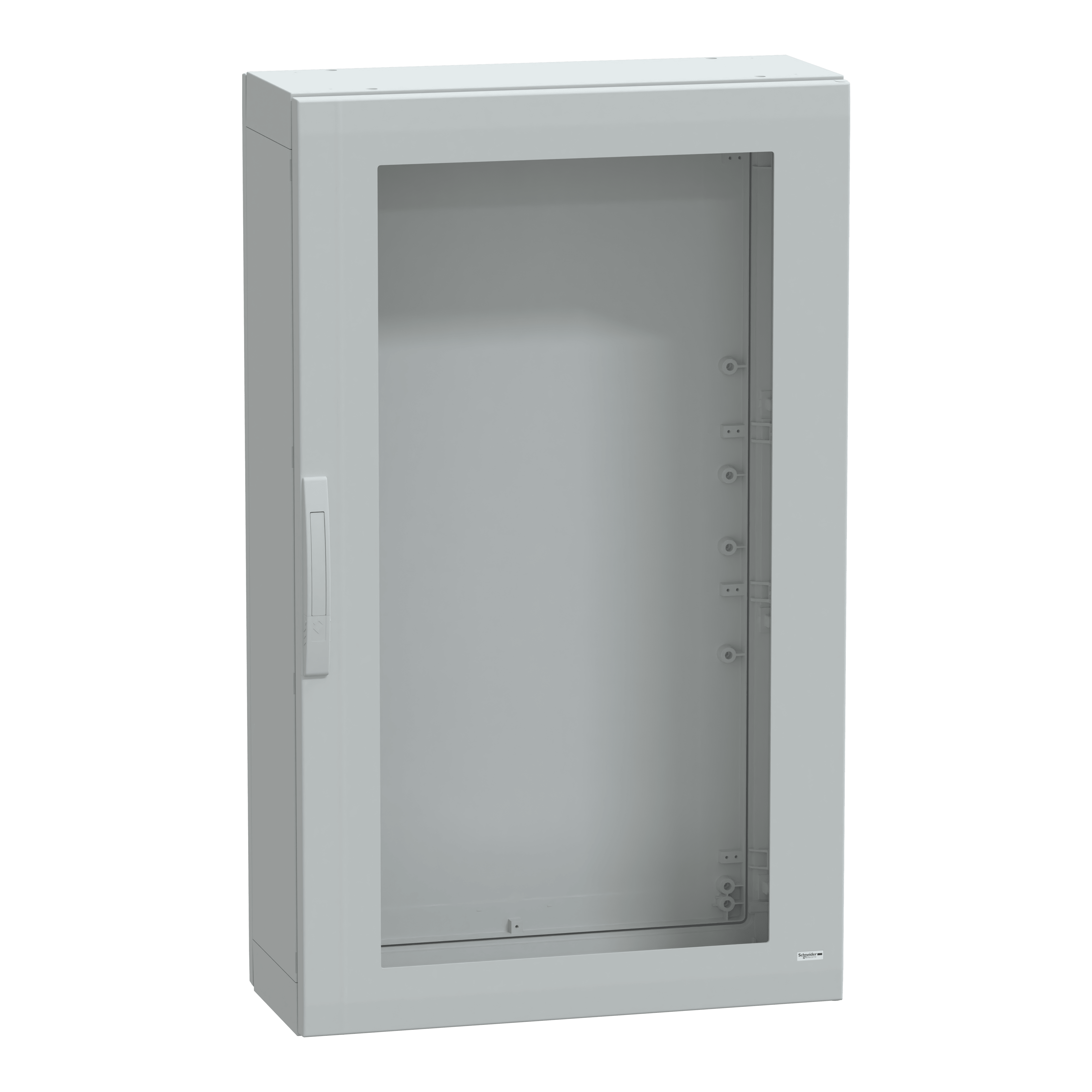 SCHNEIDER ELECTRIC - Armadio in poliestere, PanelSeT PLA, porta trasparente, totalmente chiuso, 1250x750x320mm, IP65, IK08 NSYPLA1273TG