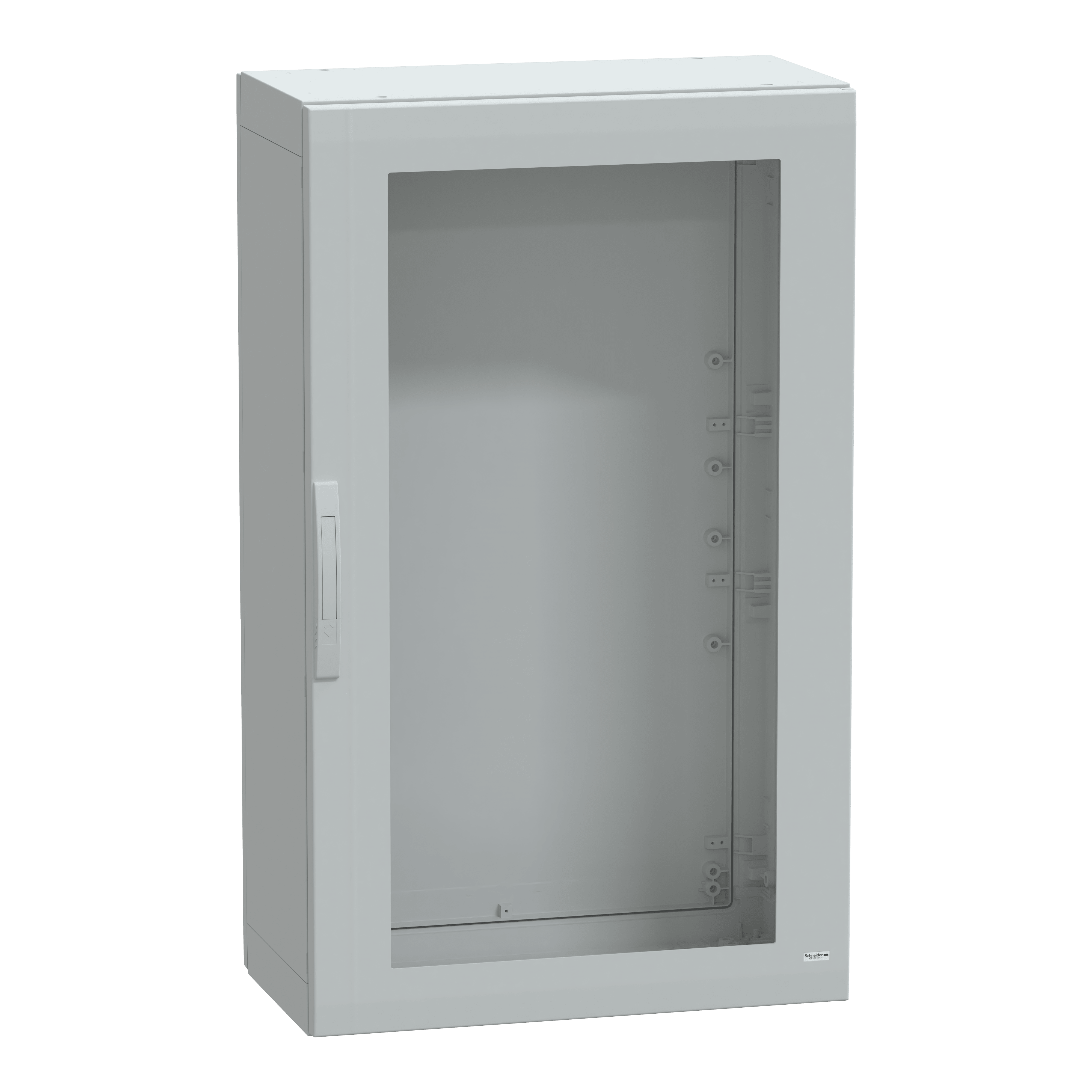 SCHNEIDER ELECTRIC - Armadio in poliestere, PanelSeT PLA, porta trasparente, totalmente chiuso, 1250x750x420mm, IP65, IK08