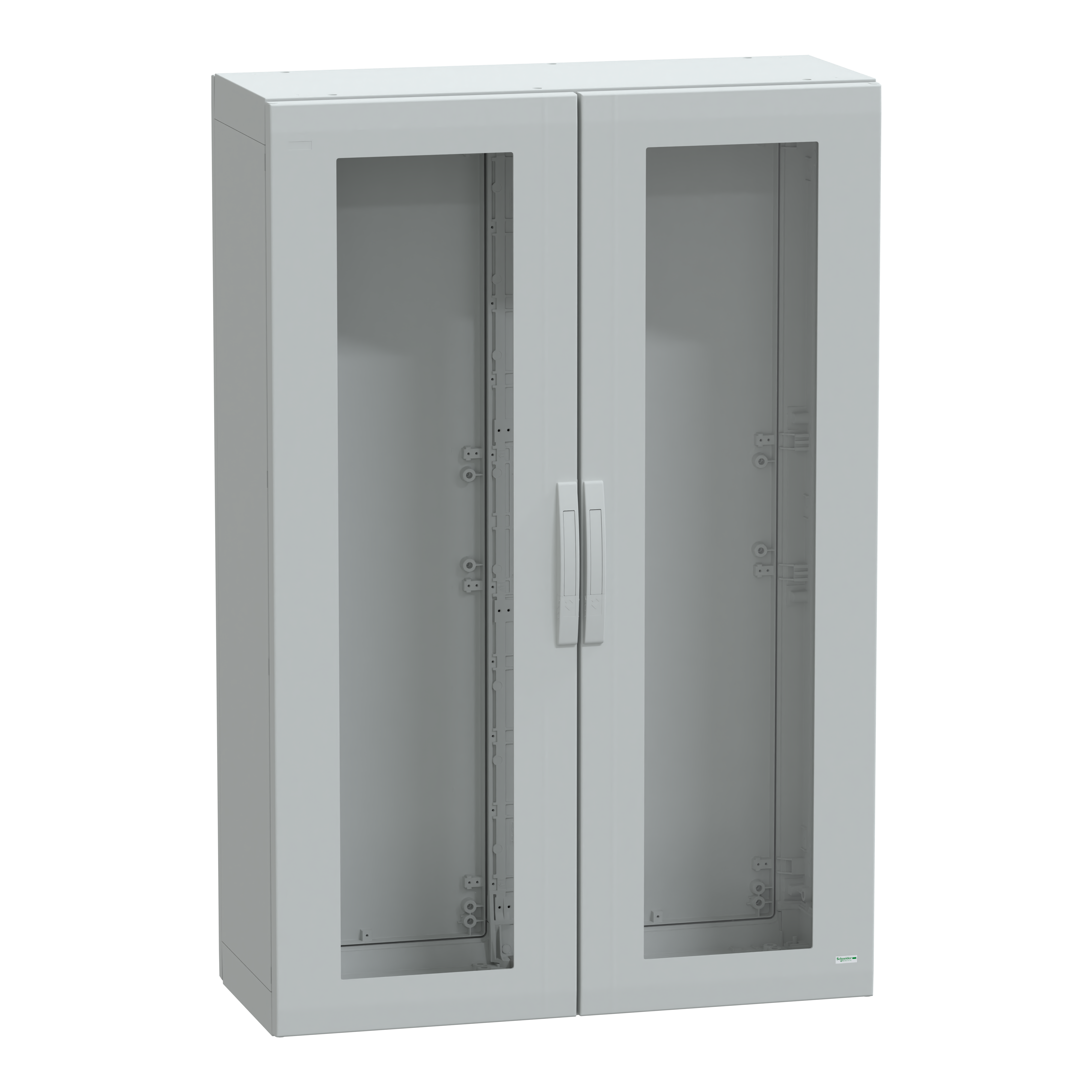 SCHNEIDER ELECTRIC - Armadio in poliestere, PanelSeT PLA, porta trasparente, totalmente chiuso, 1500x1000x420mm, IP65, IK08