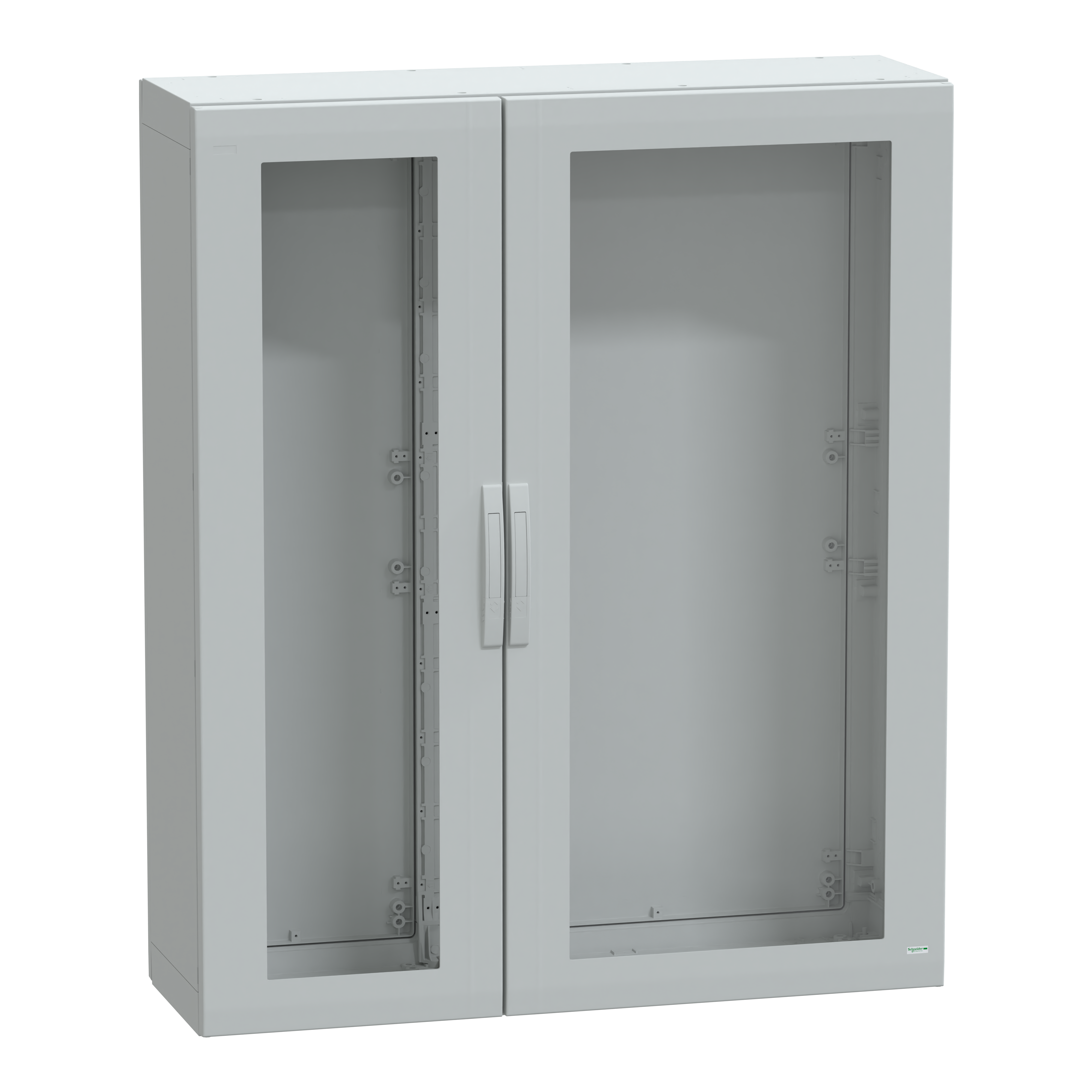 SCHNEIDER ELECTRIC - Armadio in poliestere, PanelSeT PLA, porta trasparente, totalmente chiuso, 1500x1250x420mm, IP65, IK08