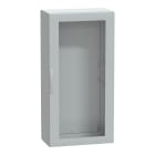 SCHNEIDER ELECTRIC - Armadio in poliestere, PanelSeT PLA, porta trasparente, totalmente chiuso, 1500x750x420mm, IP65, IK08