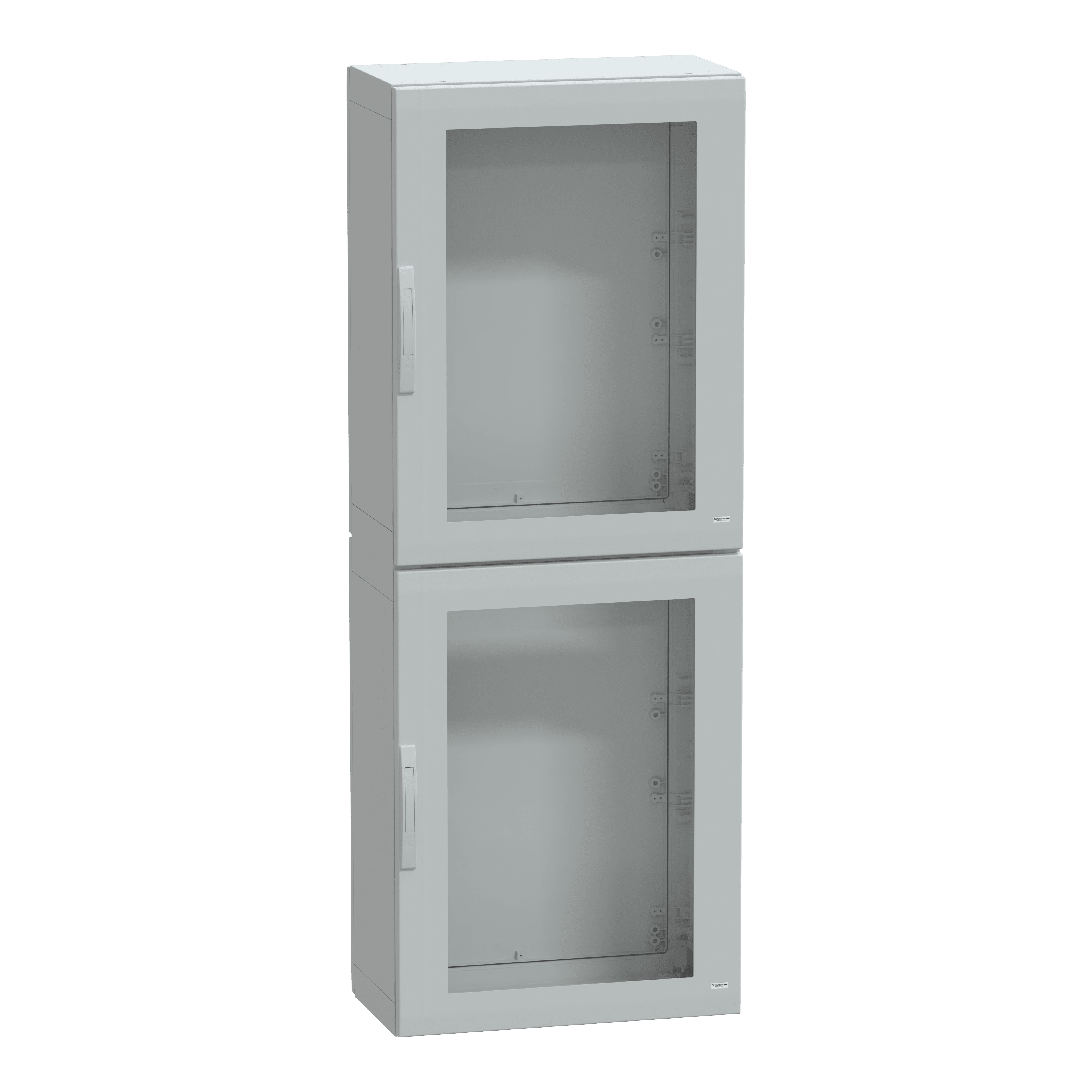 SCHNEIDER ELECTRIC - Armadio in poliestere, PanelSeT PLA, porta trasparente, totalmente chiuso, 2000x750x420mm, IP65, IK08