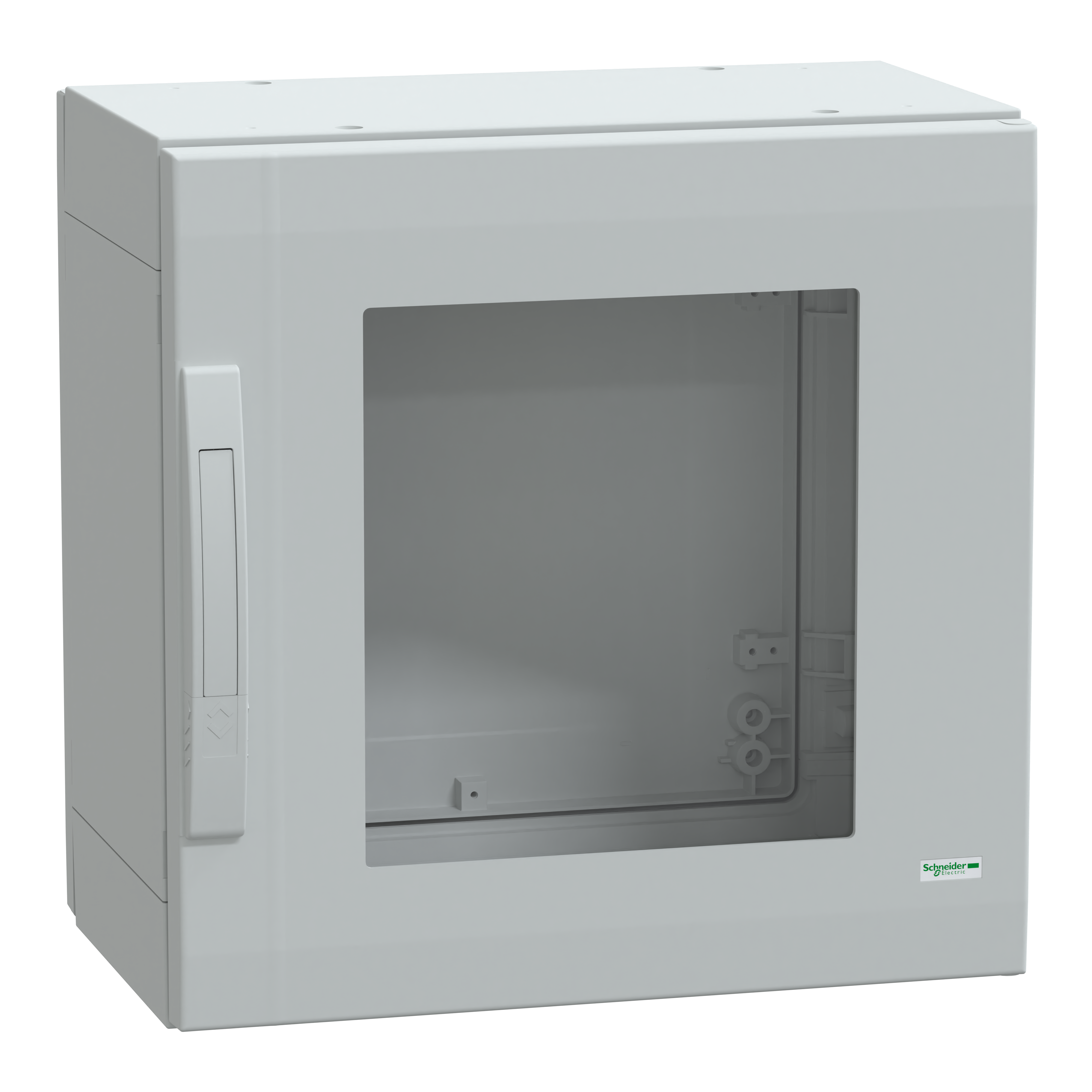 SCHNEIDER ELECTRIC - Armadio in poliestere, PanelSeT PLA, porta trasparente, totalmente chiuso, 500x500x320mm, IP65, IK08