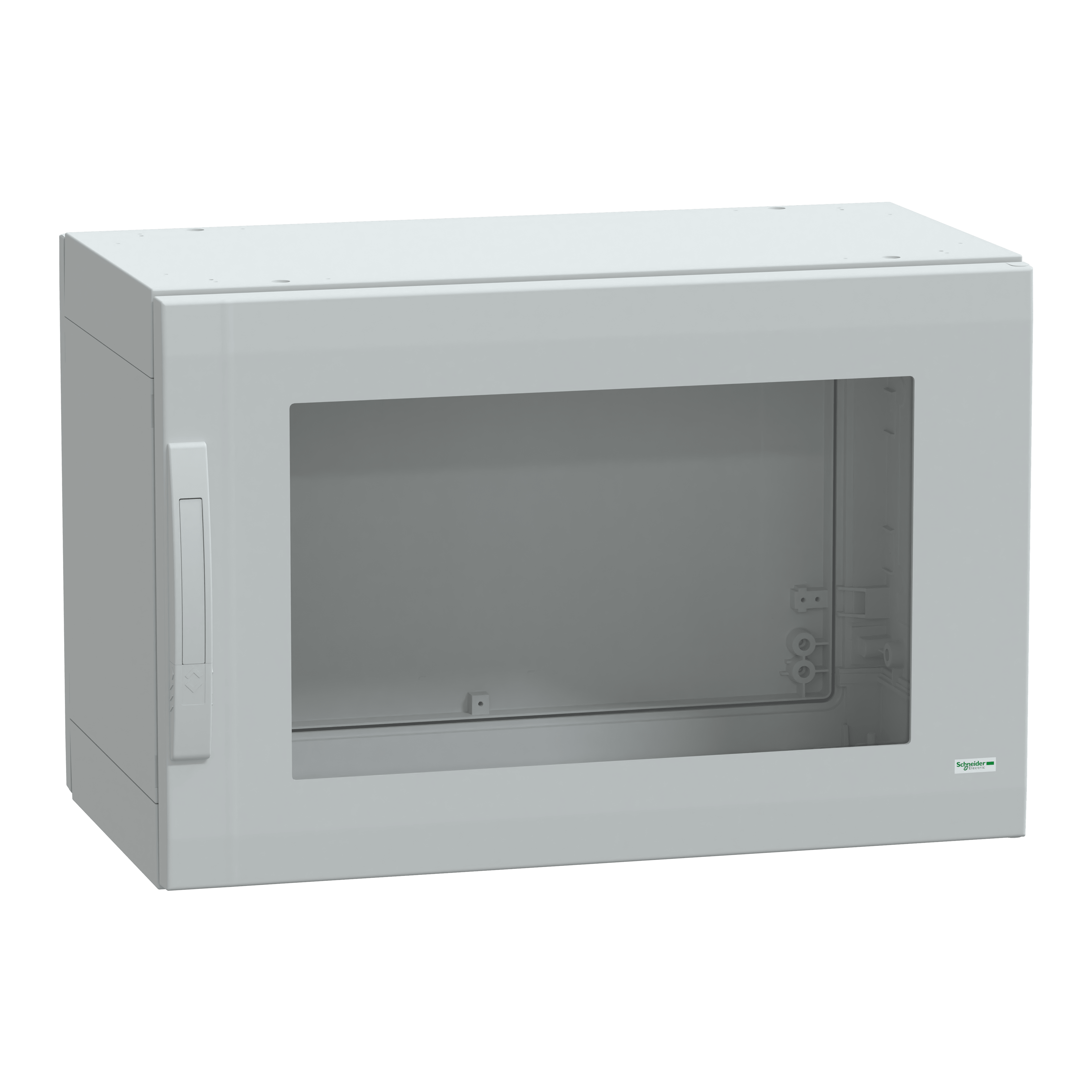 SCHNEIDER ELECTRIC - Armadio in poliestere, PanelSeT PLA, porta trasparente, totalmente chiuso, 500x750x420mm, IP65, IK08