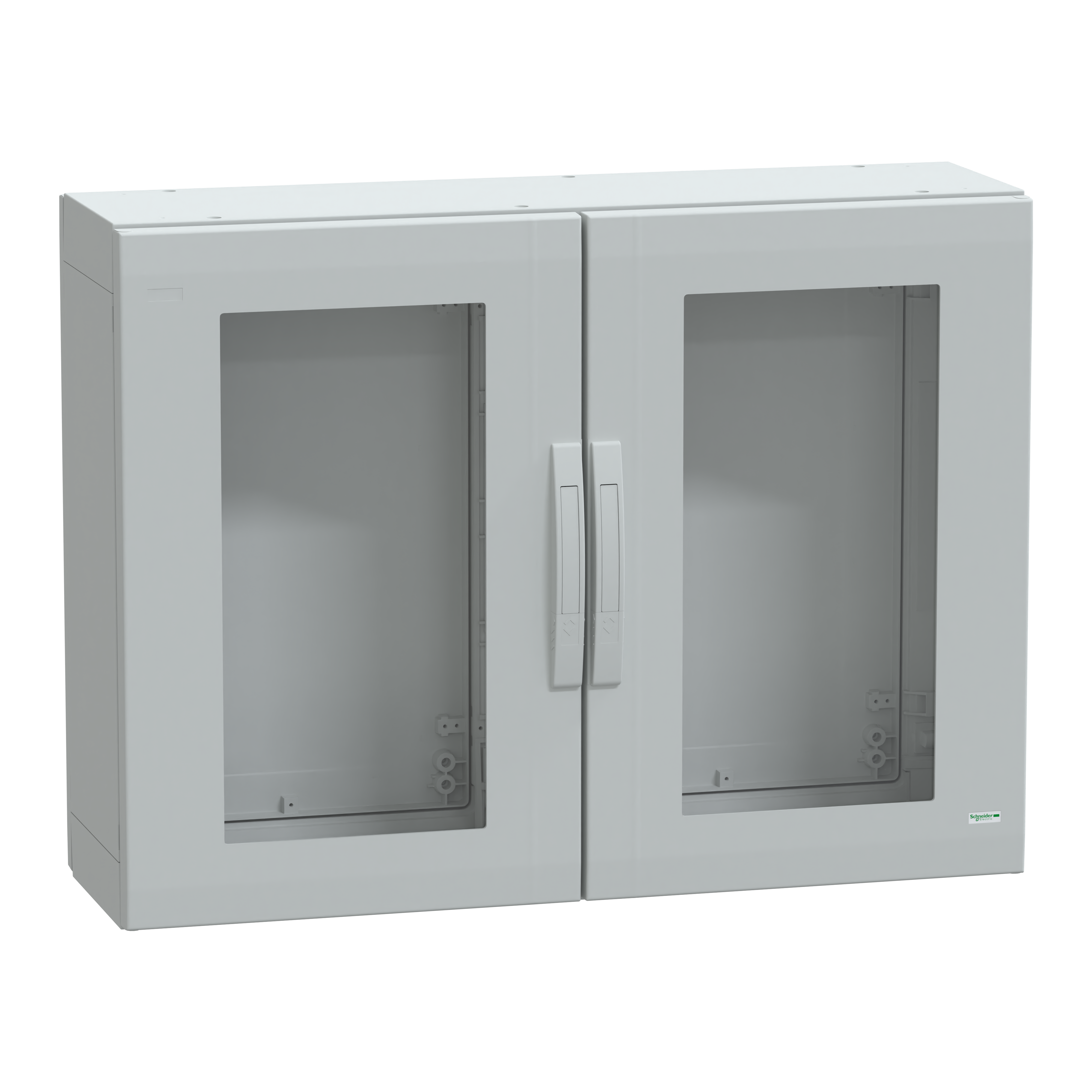 SCHNEIDER ELECTRIC - Armadio in poliestere, PanelSeT PLA, porta trasparente, totalmente chiuso, 750x1000x320mm, IP65, IK08
