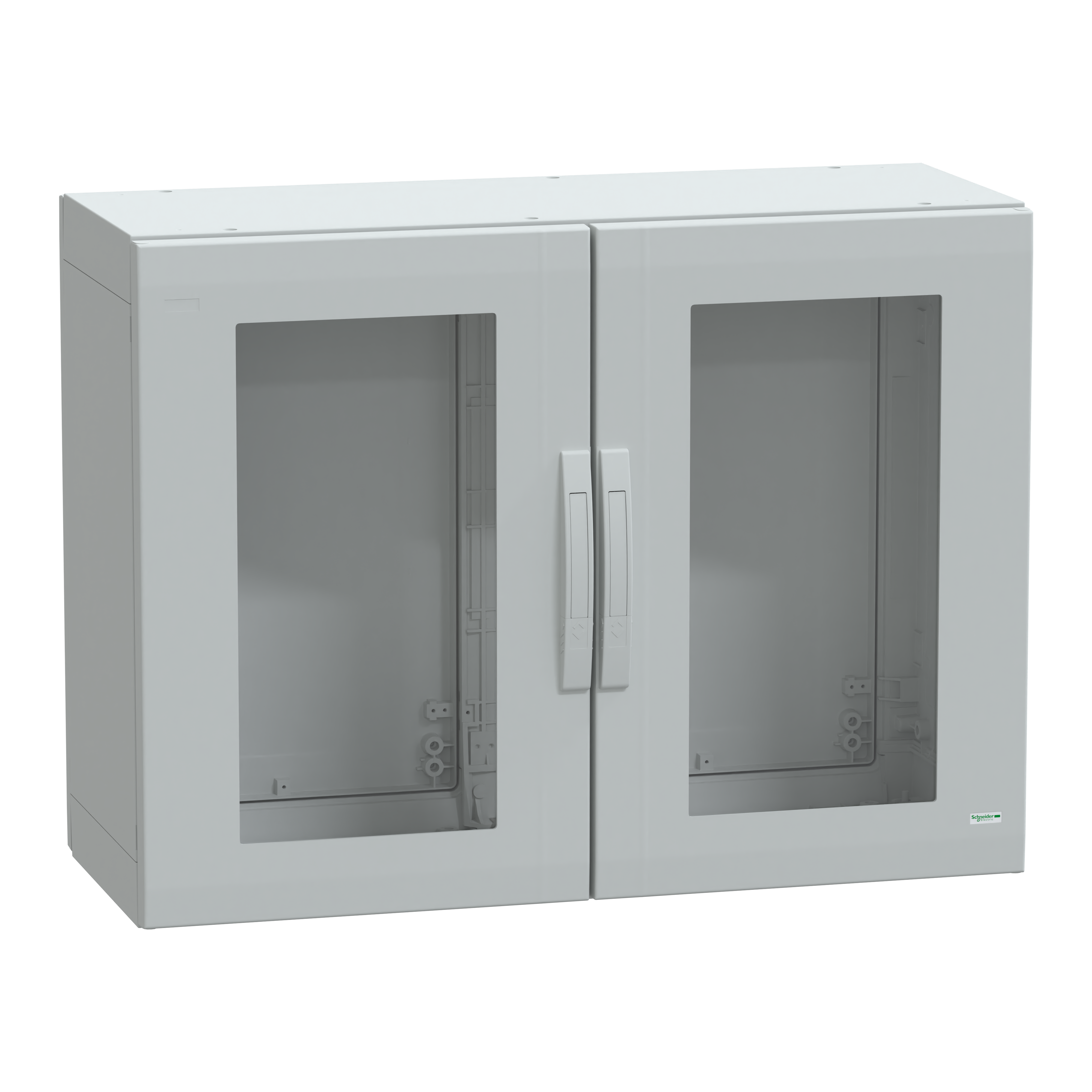 SCHNEIDER ELECTRIC - Armadio in poliestere, PanelSeT PLA, porta trasparente, totalmente chiuso, 750x1000x420mm, IP65, IK08
