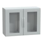SCHNEIDER ELECTRIC - Armadio in poliestere, PanelSeT PLA, porta trasparente, totalmente chiuso, 750x1000x420mm, IP65, IK08