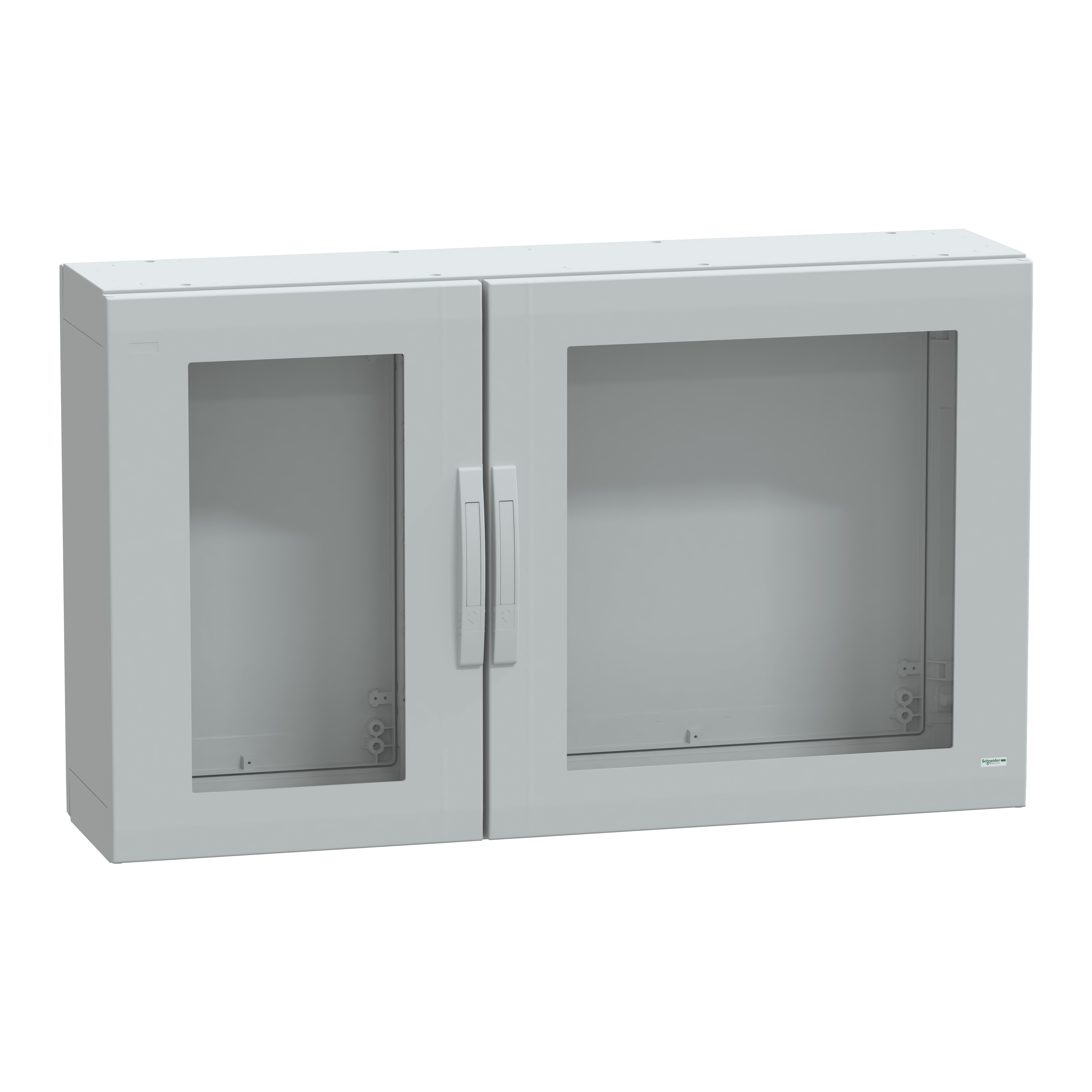 SCHNEIDER ELECTRIC - Armadio in poliestere, PanelSeT PLA, porta trasparente, totalmente chiuso, 750x1250x320mm, IP65, IK08