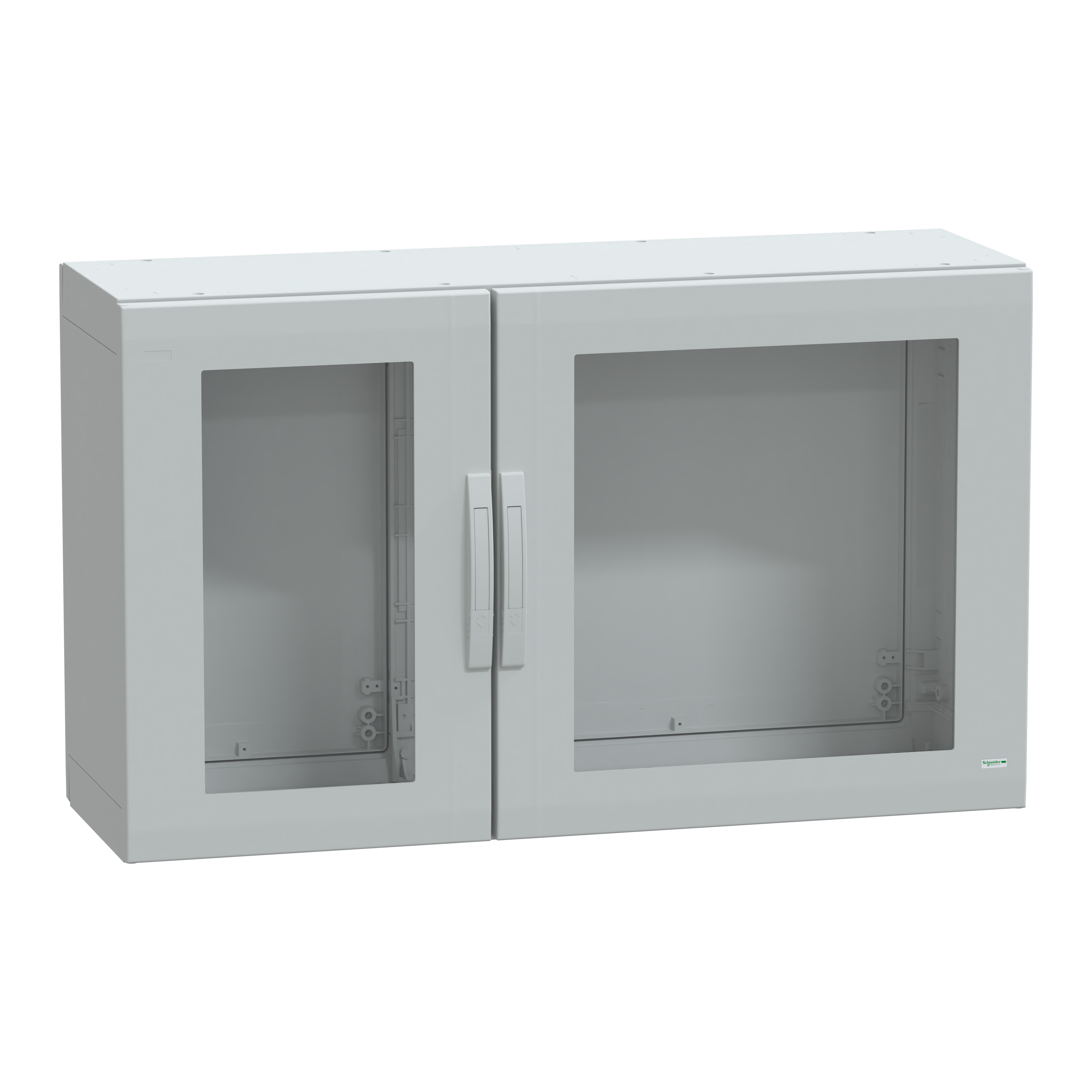 SCHNEIDER ELECTRIC - Armadio in poliestere, PanelSeT PLA, porta trasparente, totalmente chiuso, 750x1250x420mm, IP65, IK08