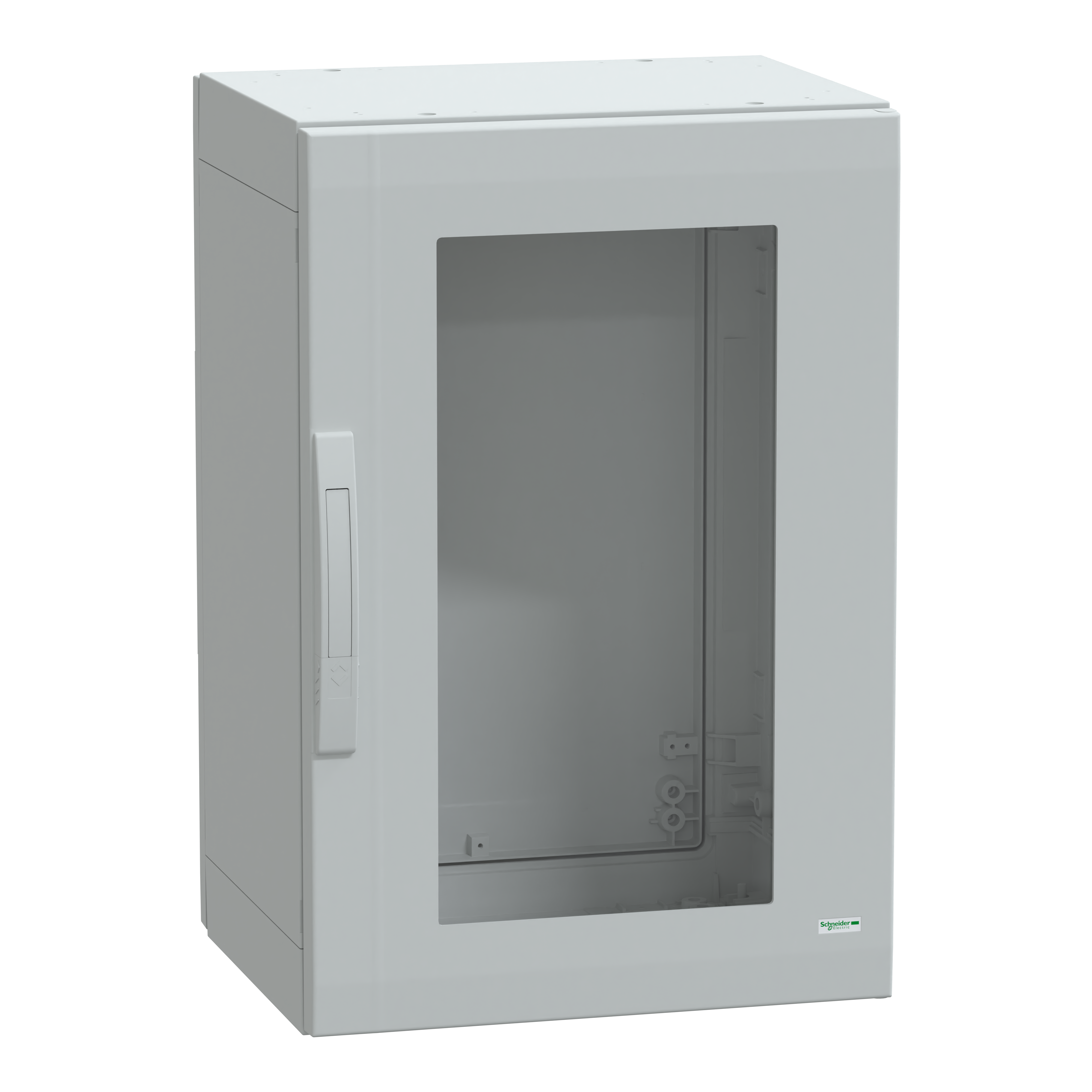 SCHNEIDER ELECTRIC - Armadio in poliestere, PanelSeT PLA, porta trasparente, totalmente chiuso, 750x500x420mm, IP65, IK08