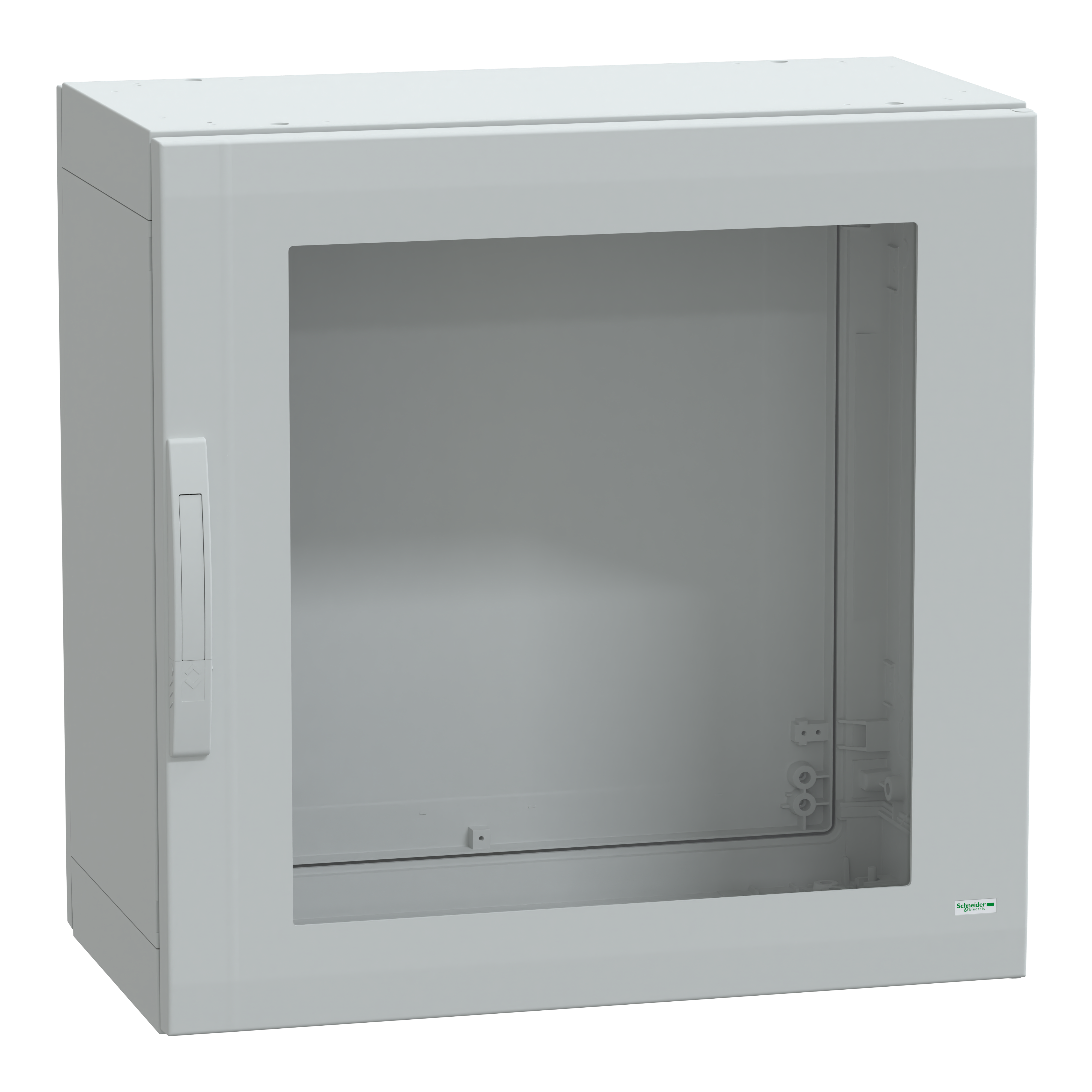 SCHNEIDER ELECTRIC - Armadio in poliestere, PanelSeT PLA, porta trasparente, totalmente chiuso, 750x750x420mm, IP65, IK08