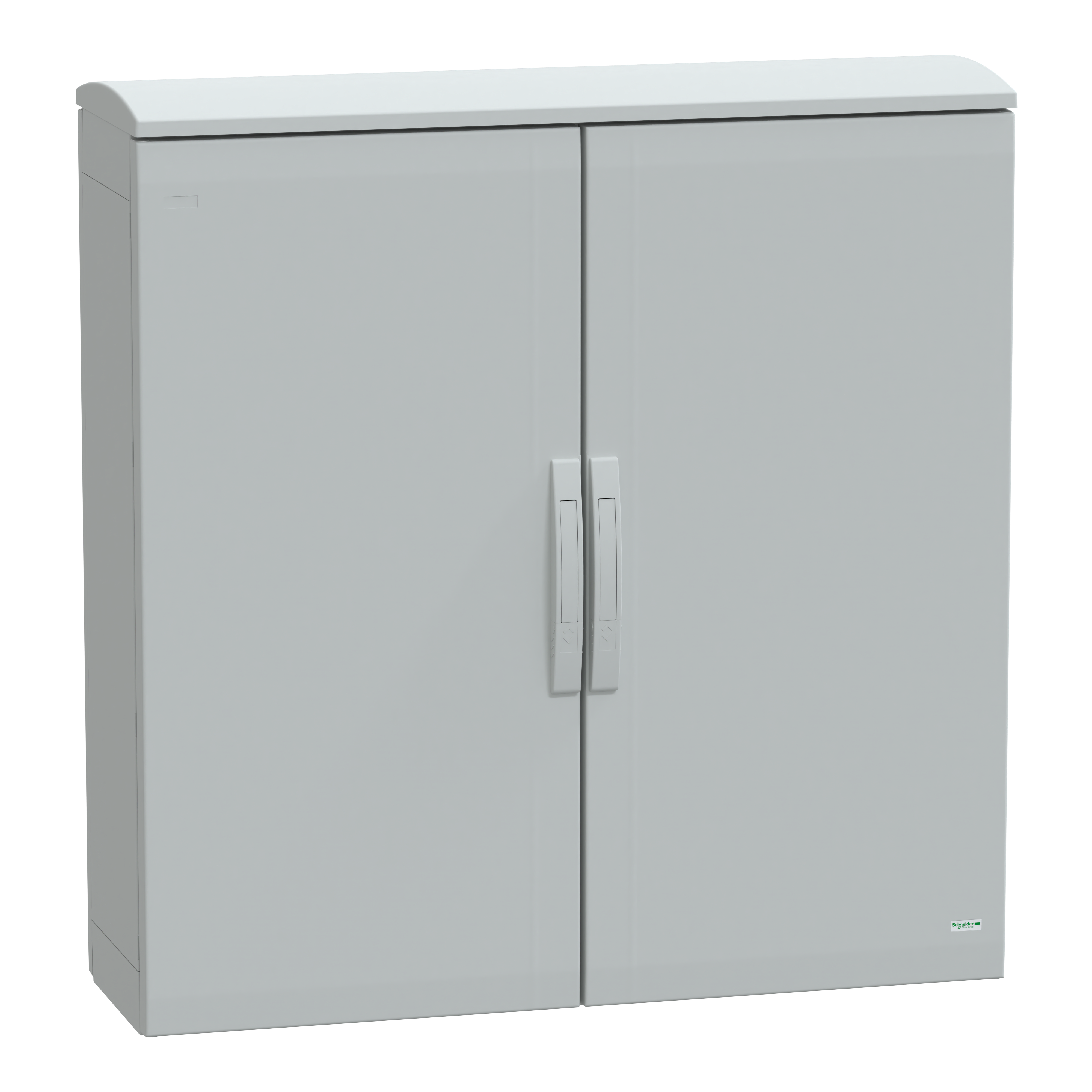 SCHNEIDER ELECTRIC - Armadio in poliestere, PanelSeT PLA, porta piena, tetto ventilato, 1000x1000x320 mm, IP44, IK10 NSYPLAT10103G