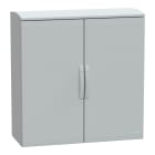 SCHNEIDER ELECTRIC - Armadio in poliestere, PanelSeT PLA, porta piena, tetto ventilato, 1000x1000x420 mm, IP44, IK10
