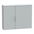 SCHNEIDER ELECTRIC - Armadio in poliestere, PanelSeT PLA, porta piena, tetto ventilato, 1000x1250x320 mm, IP44, IK10
