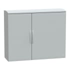 SCHNEIDER ELECTRIC - Armadio in poliestere, PanelSeT PLA, porta piena, tetto ventilato, 1000x1250x420 mm, IP44, IK10