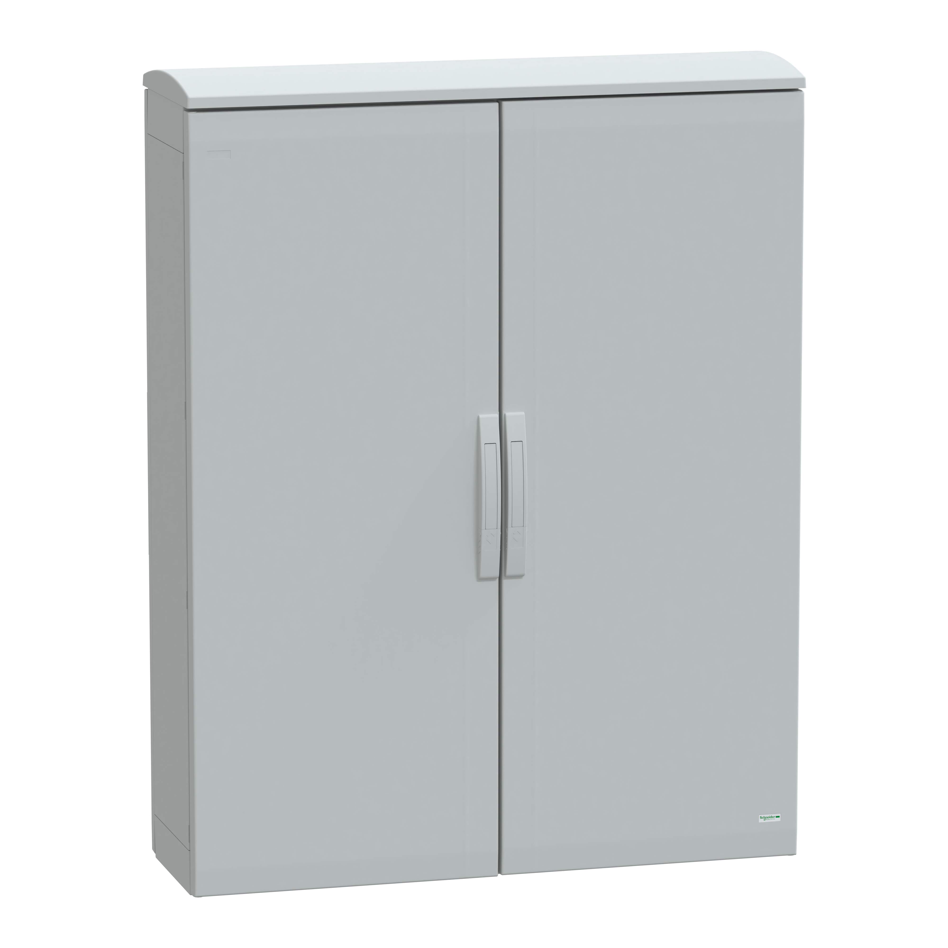 SCHNEIDER ELECTRIC - Armadio in poliestere, PanelSeT PLA, porta piena, tetto ventilato, 1250x1000x320 mm, IP44, IK10