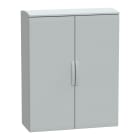 SCHNEIDER ELECTRIC - Armadio in poliestere, PanelSeT PLA, porta piena, tetto ventilato, 1250x1000x420 mm, IP44, IK10