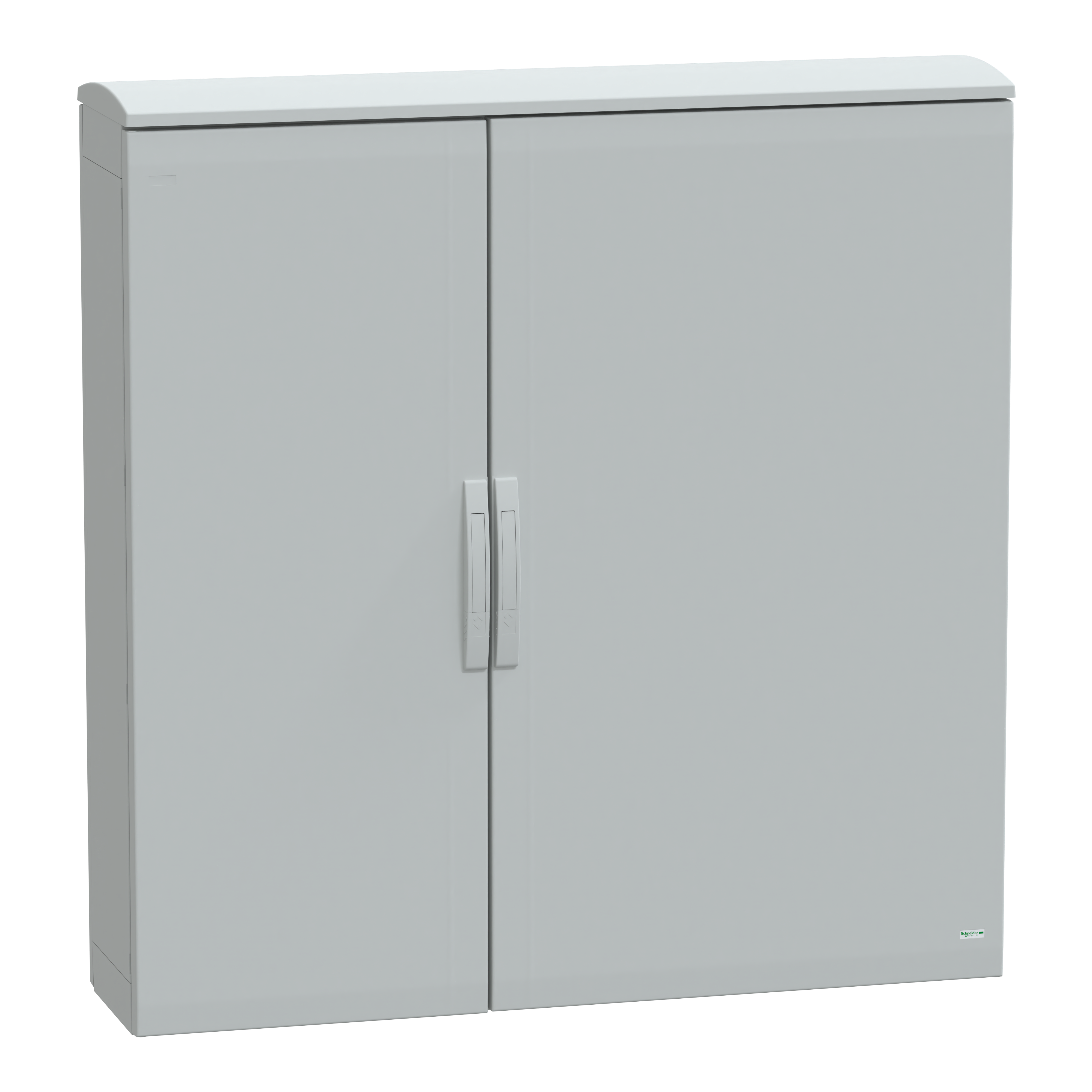 SCHNEIDER ELECTRIC - Armadio in poliestere, PanelSeT PLA, porta piena, tetto ventilato, 1250x1250x320 mm, IP44, IK10 NSYPLAT12123G