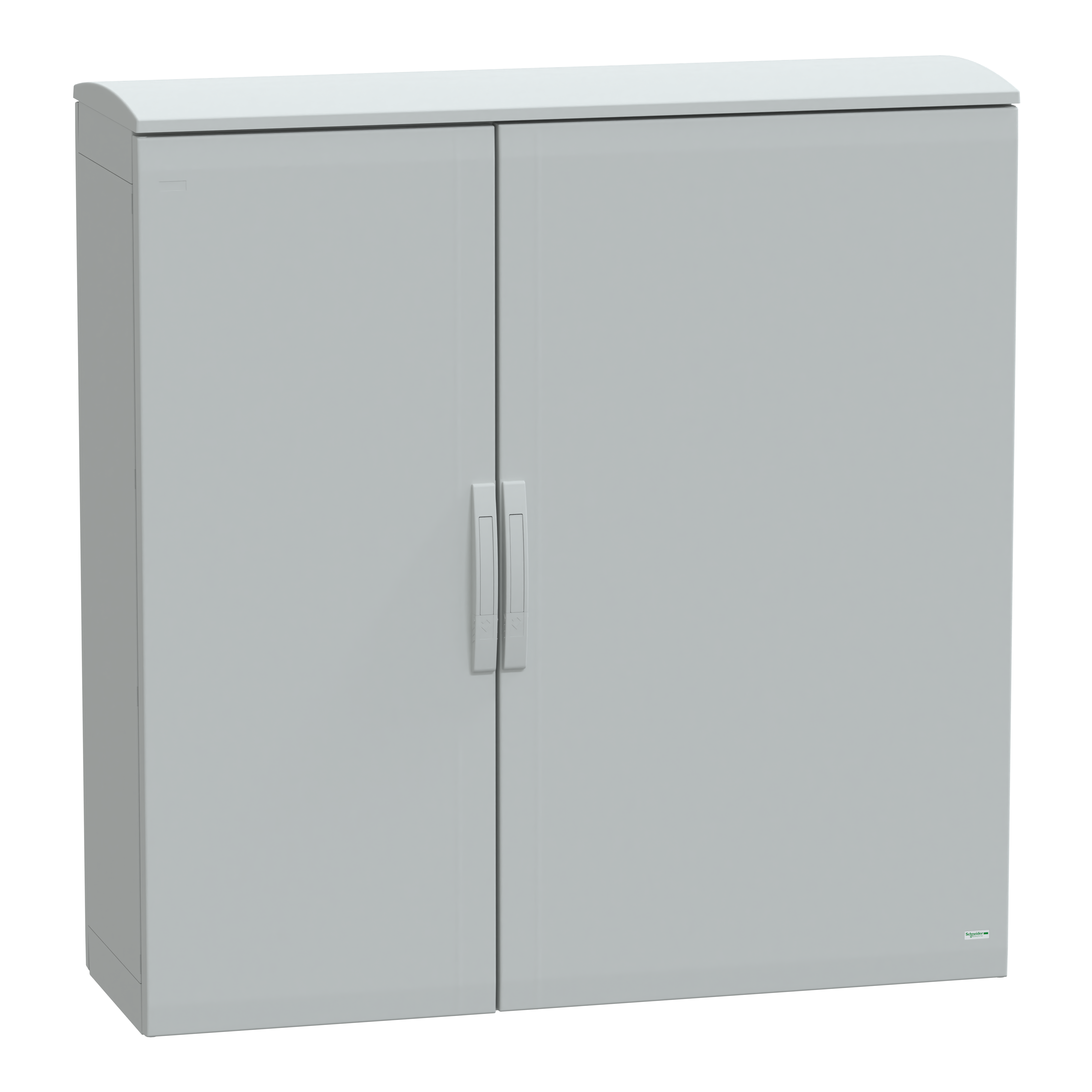 SCHNEIDER ELECTRIC - Armadio in poliestere, PanelSeT PLA, porta piena, tetto ventilato, 1250x1250x420 mm, IP44, IK10