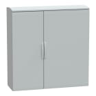 SCHNEIDER ELECTRIC - Armadio in poliestere, PanelSeT PLA, porta piena, tetto ventilato, 1250x1250x420 mm, IP44, IK10