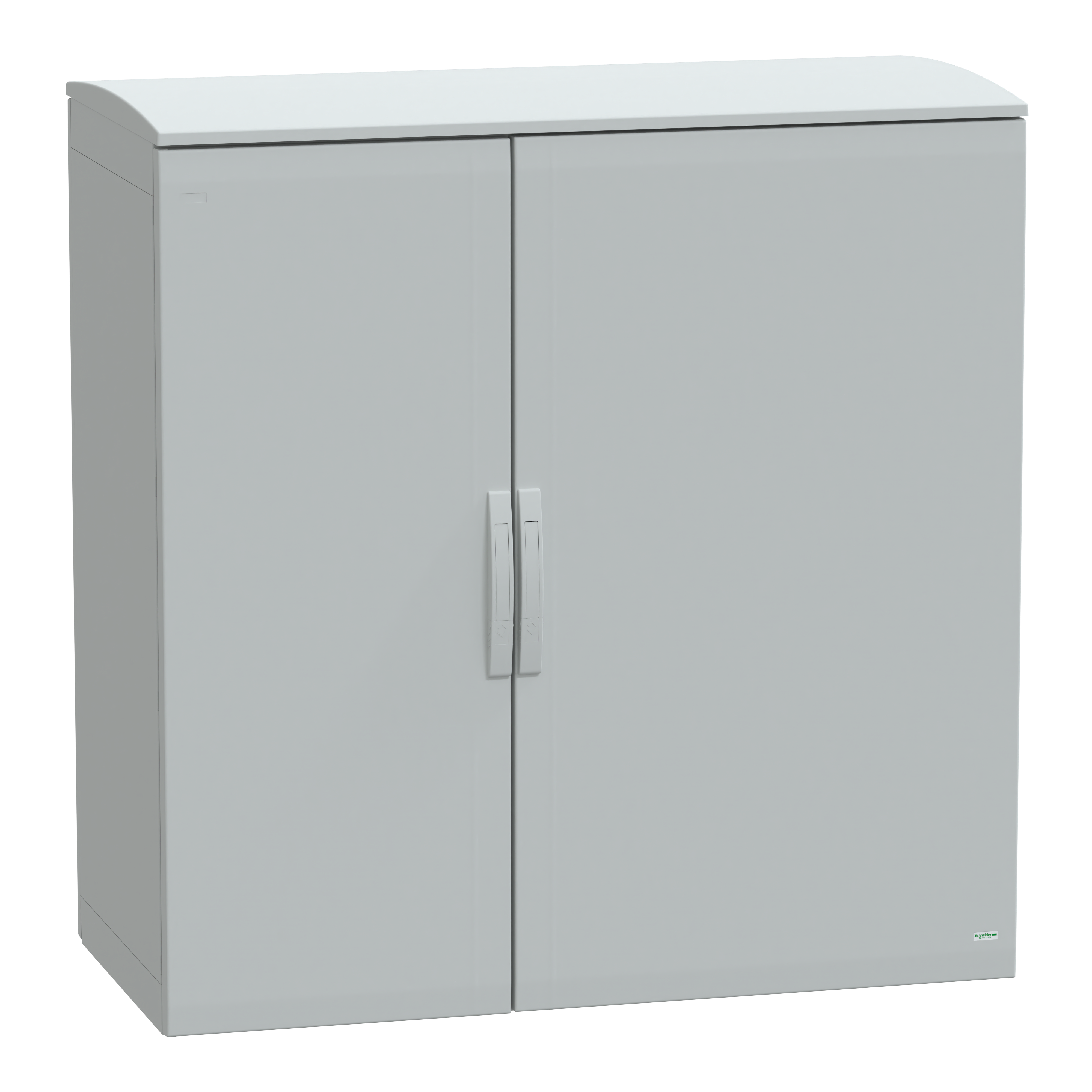 SCHNEIDER ELECTRIC - Armadio in poliestere, PanelSeT PLA, porta piena, tetto ventilato, 1250x1250x620 mm, IP44, IK10
