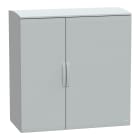SCHNEIDER ELECTRIC - Armadio in poliestere, PanelSeT PLA, porta piena, tetto ventilato, 1250x1250x620 mm, IP44, IK10