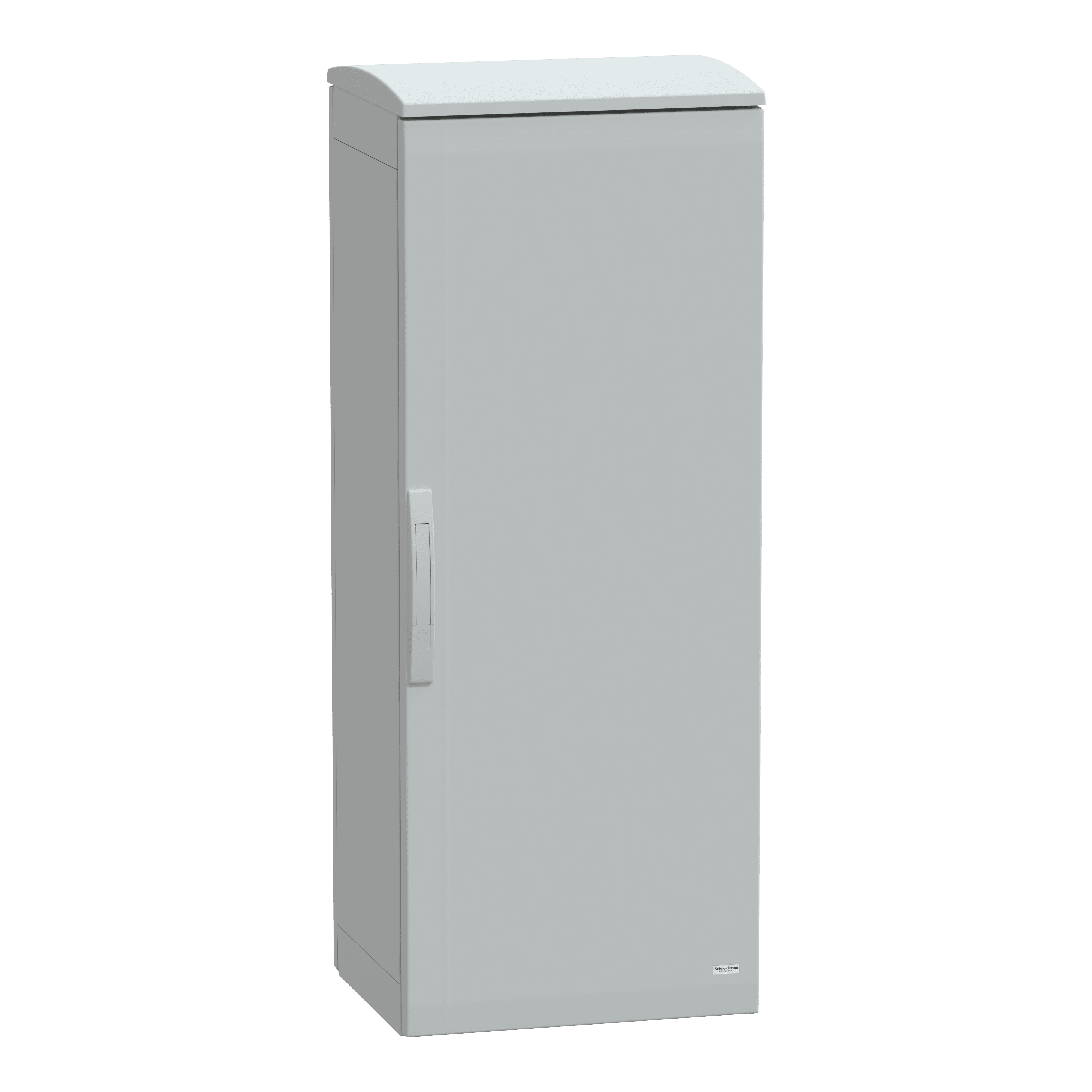 SCHNEIDER ELECTRIC - Armadio in poliestere, PanelSeT PLA, porta piena, tetto ventilato, 1250x500x420 mm, IP44, IK10 NSYPLAT1254G