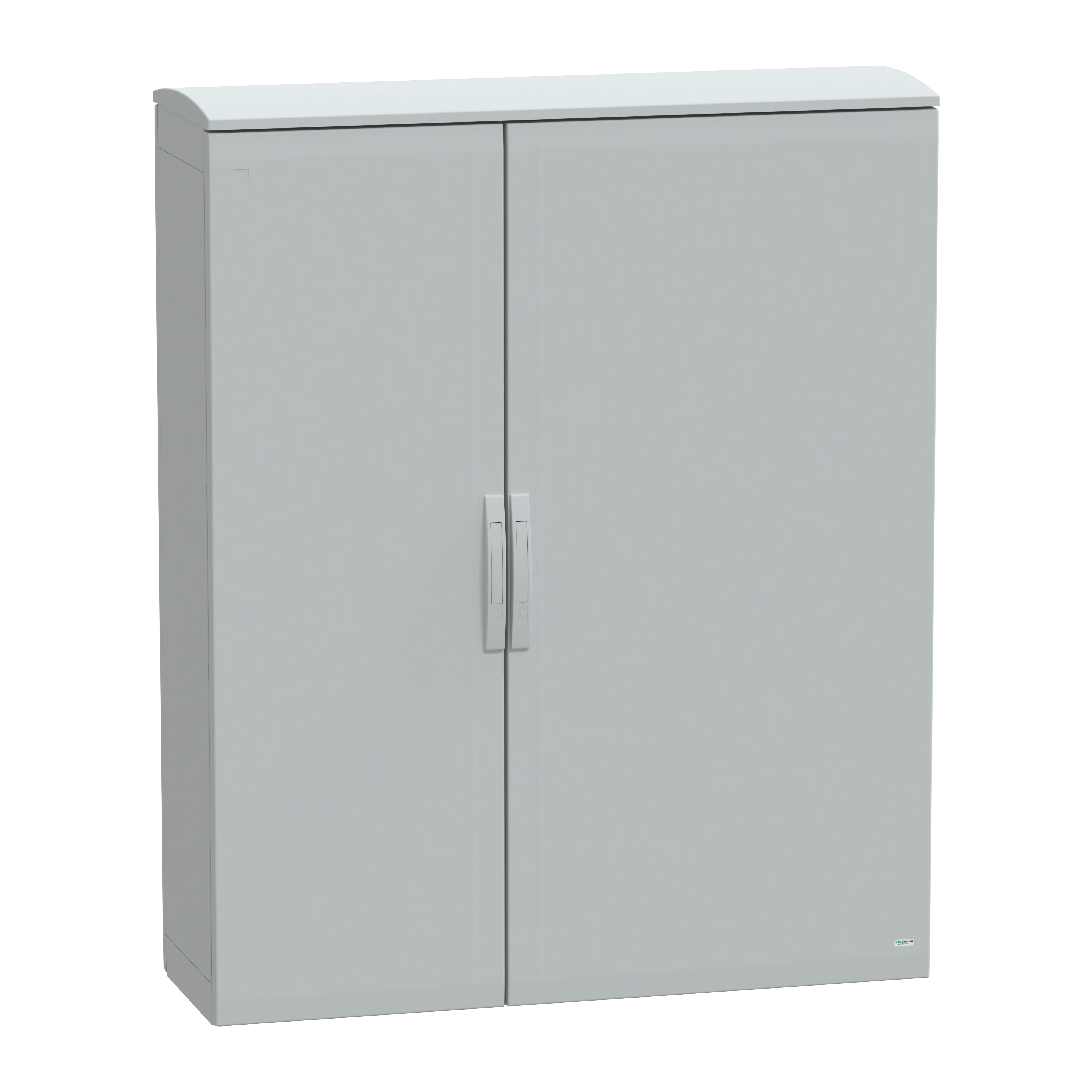 SCHNEIDER ELECTRIC - Armadio in poliestere, PanelSeT PLA, porta piena, tetto ventilato, 1500x1250x420 mm, IP44, IK10