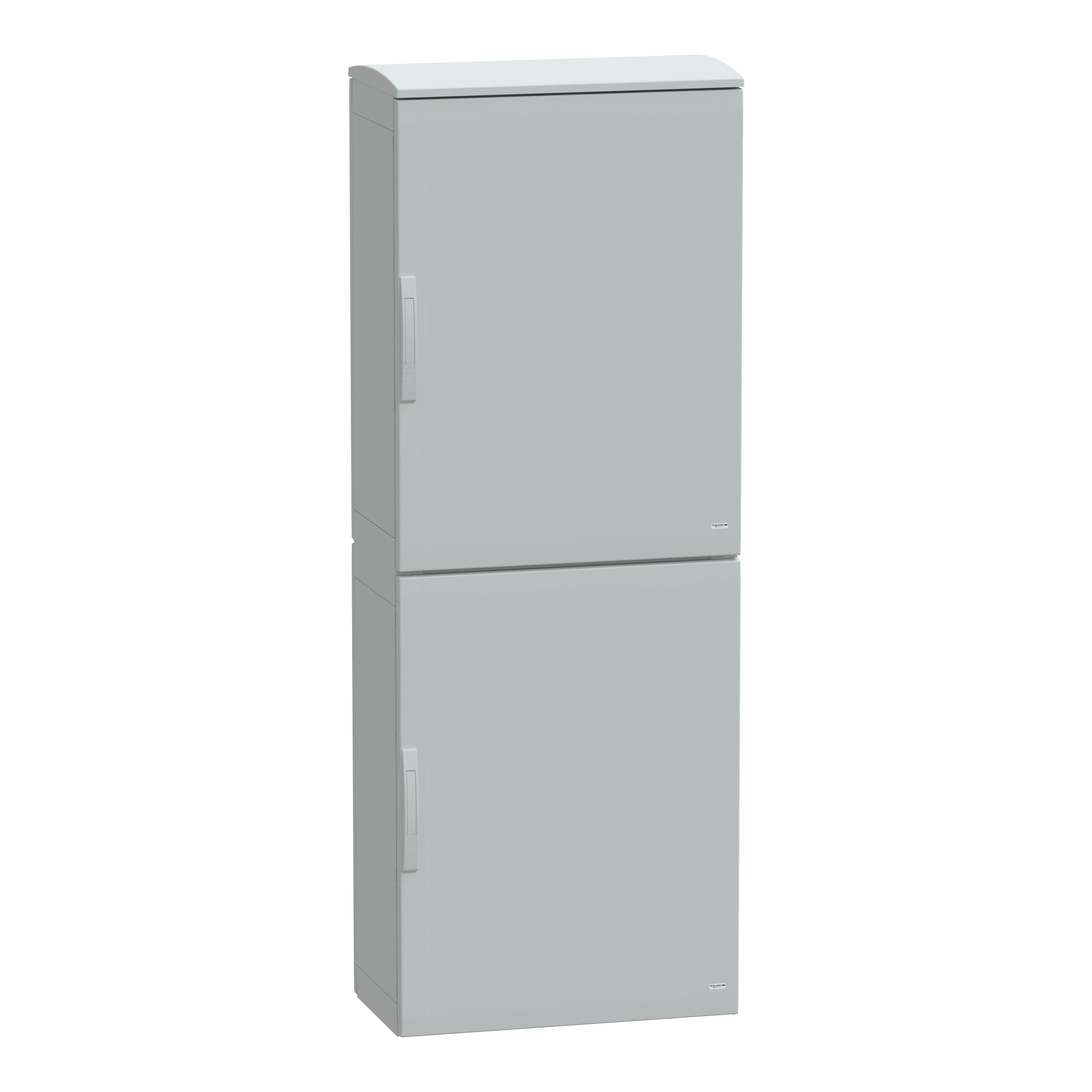 SCHNEIDER ELECTRIC - Armadio in poliestere, PanelSeT PLA, porta piena, tetto ventilato, 2000x750x420mm, IP44, IK10 NSYPLAT2074G