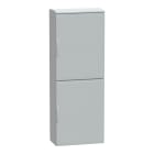 SCHNEIDER ELECTRIC - Armadio in poliestere, PanelSeT PLA, porta piena, tetto ventilato, 2000x750x420mm, IP44, IK10