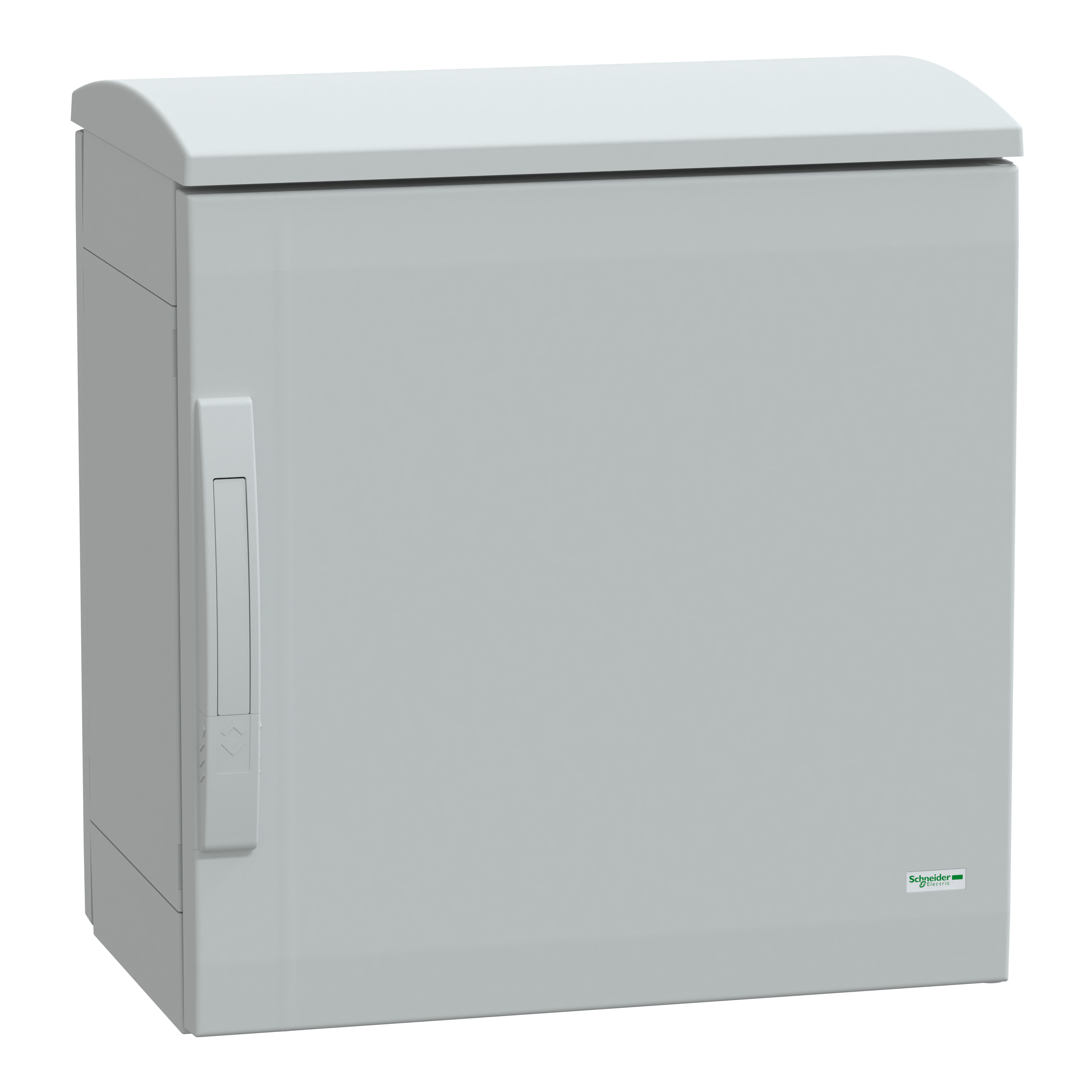 SCHNEIDER ELECTRIC - Armadio in poliestere, PanelSeT PLA, porta piena, tetto ventilato, 500x500x320mm, IP44, IK10 NSYPLAT553G
