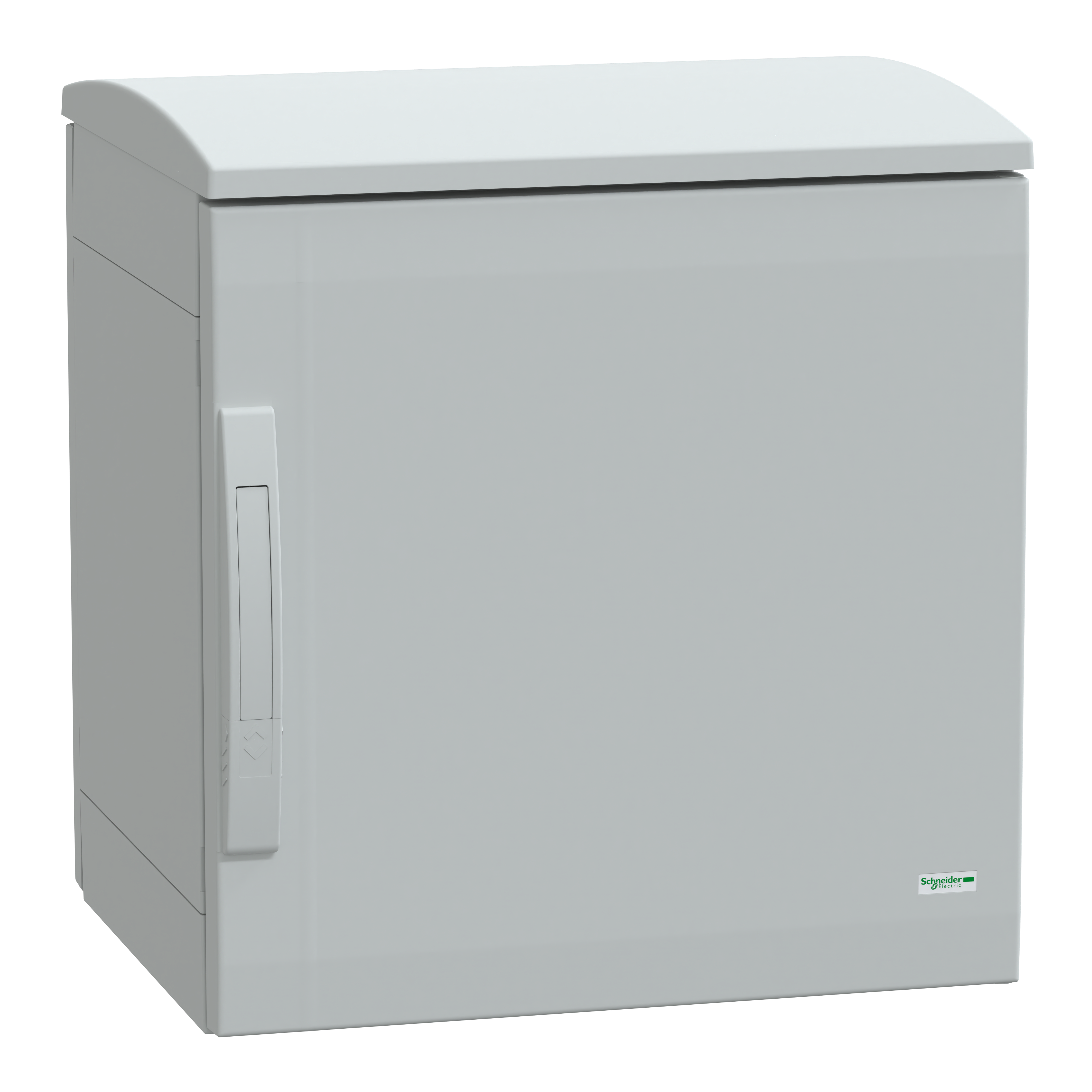 SCHNEIDER ELECTRIC - Armadio in poliestere, PanelSeT PLA, porta piena, tetto ventilato, 500x500x420mm, IP44, IK10 NSYPLAT554G