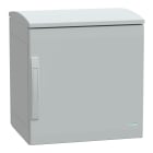 SCHNEIDER ELECTRIC - Armadio in poliestere, PanelSeT PLA, porta piena, tetto ventilato, 500x500x420mm, IP44, IK10