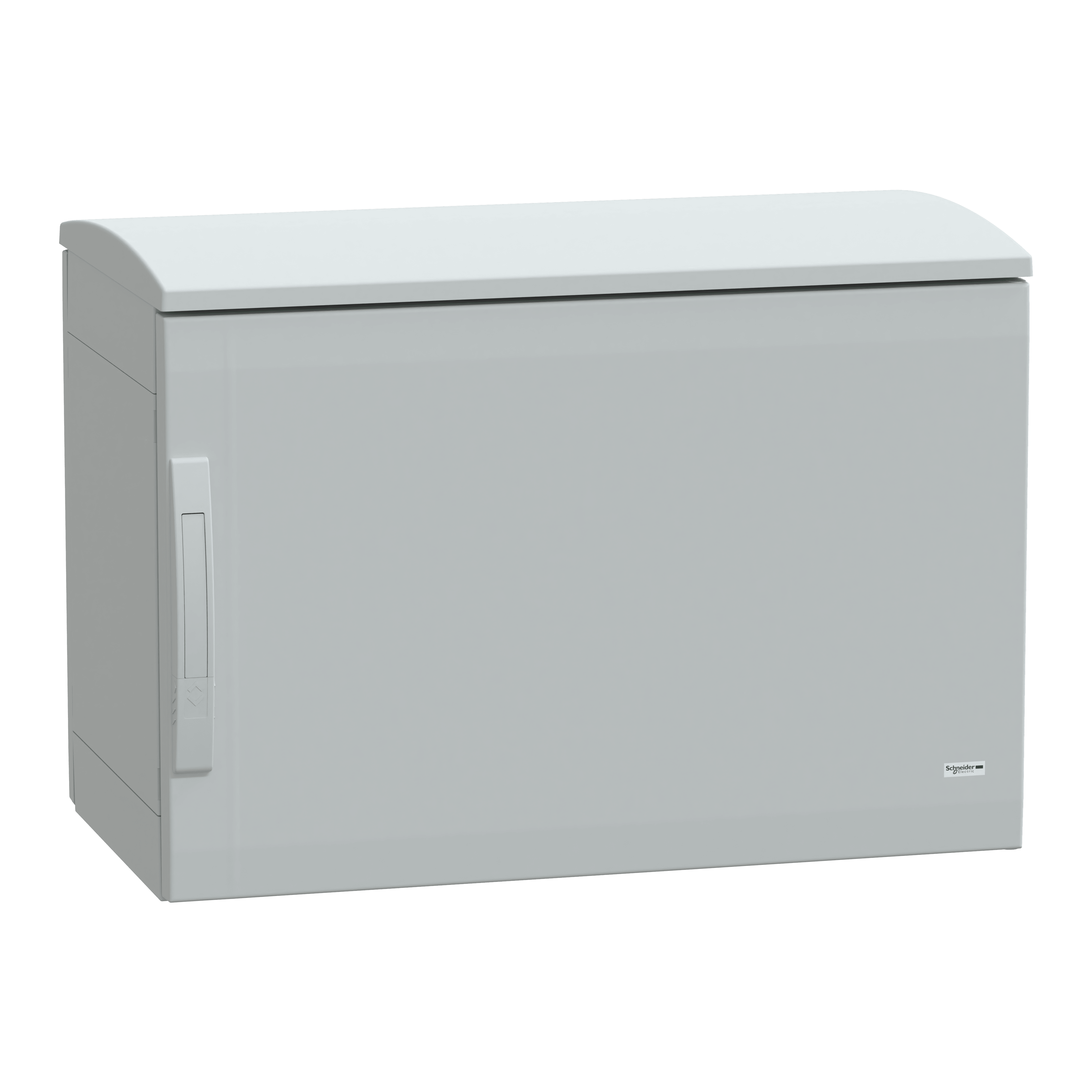 SCHNEIDER ELECTRIC - Armadio in poliestere, PanelSeT PLA, porta piena, tetto ventilato, 500x750x420mm, IP44, IK10 NSYPLAT574G