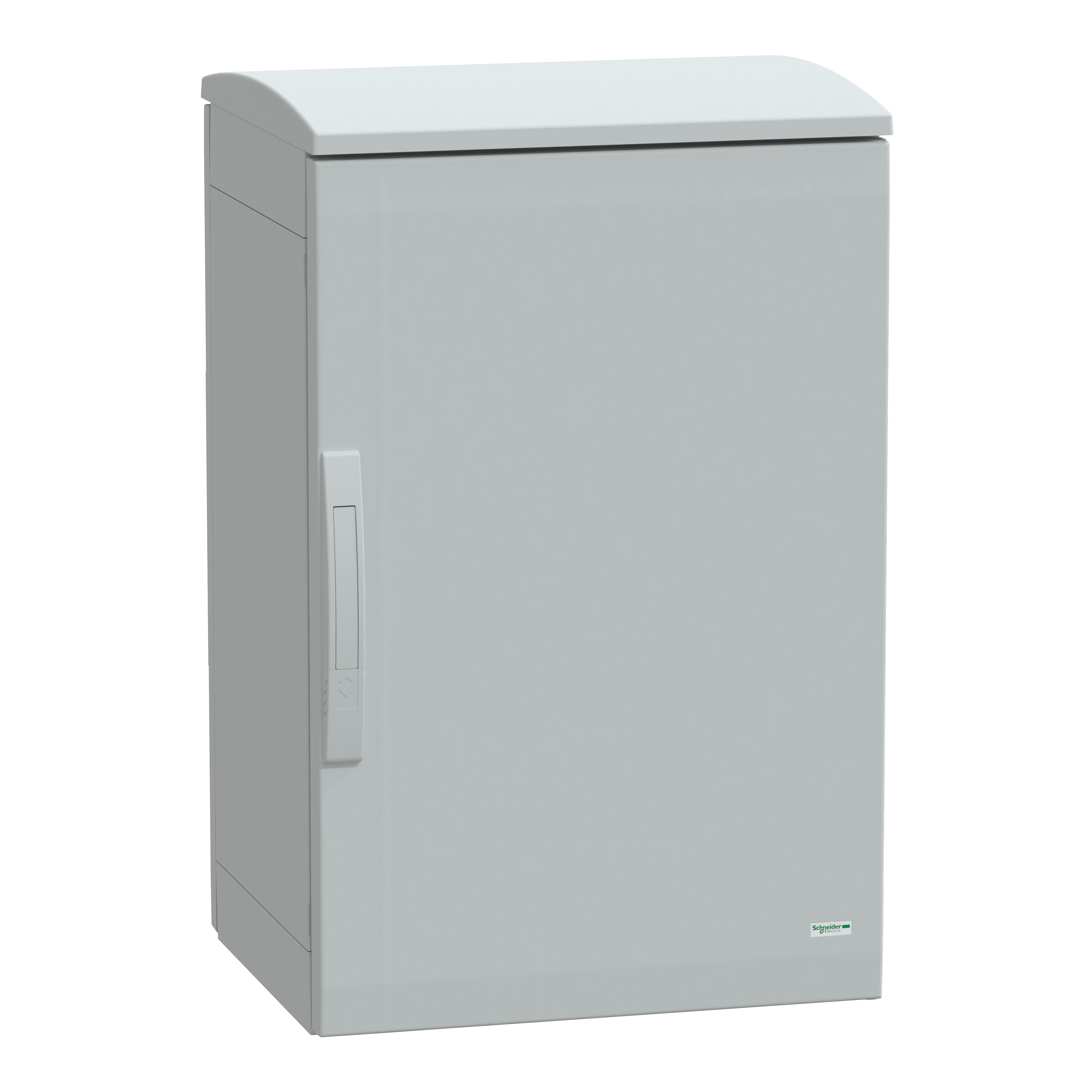 SCHNEIDER ELECTRIC - Armadio in poliestere, PanelSeT PLA, porta piena, tetto ventilato, 750x500x420mm, IP44, IK10 NSYPLAT754G