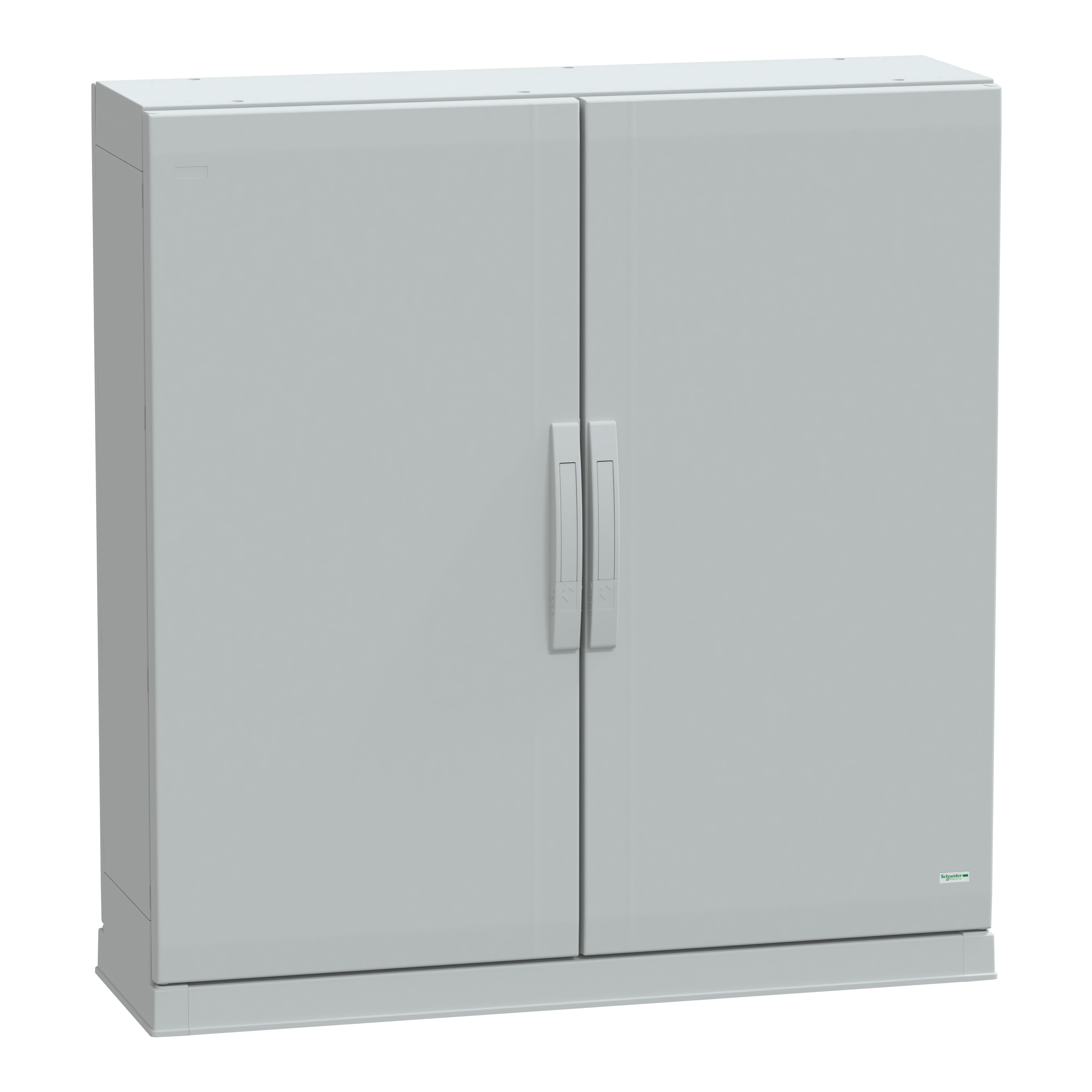 SCHNEIDER ELECTRIC - Armadio in poliestere, PanelSeT PLA, porta piena, fondo aperto, 1000x1000x320mm, IP54, IK10