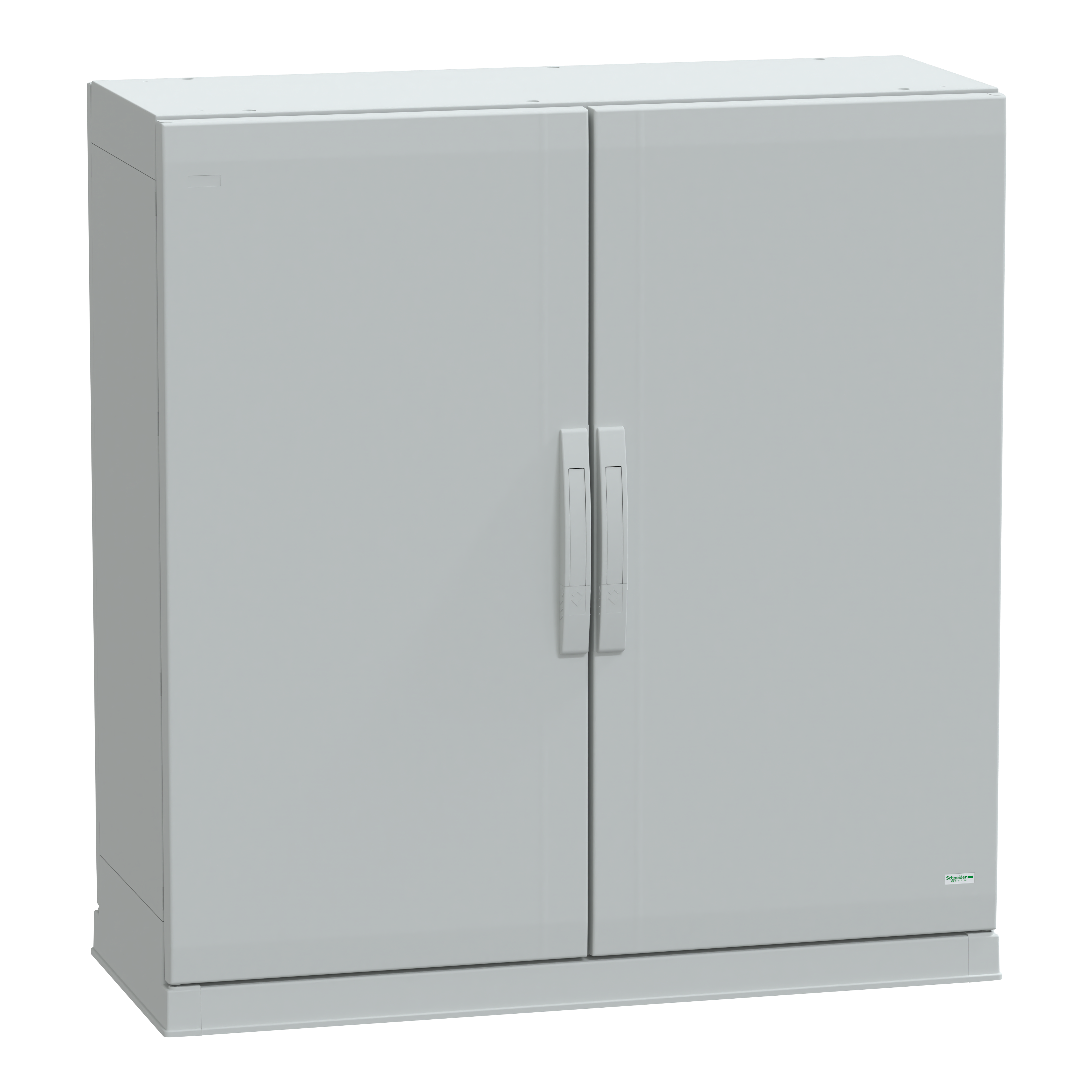 SCHNEIDER ELECTRIC - Armadio in poliestere, PanelSeT PLA, porta piena, fondo aperto, 1000x1000x420mm, IP54, IK10