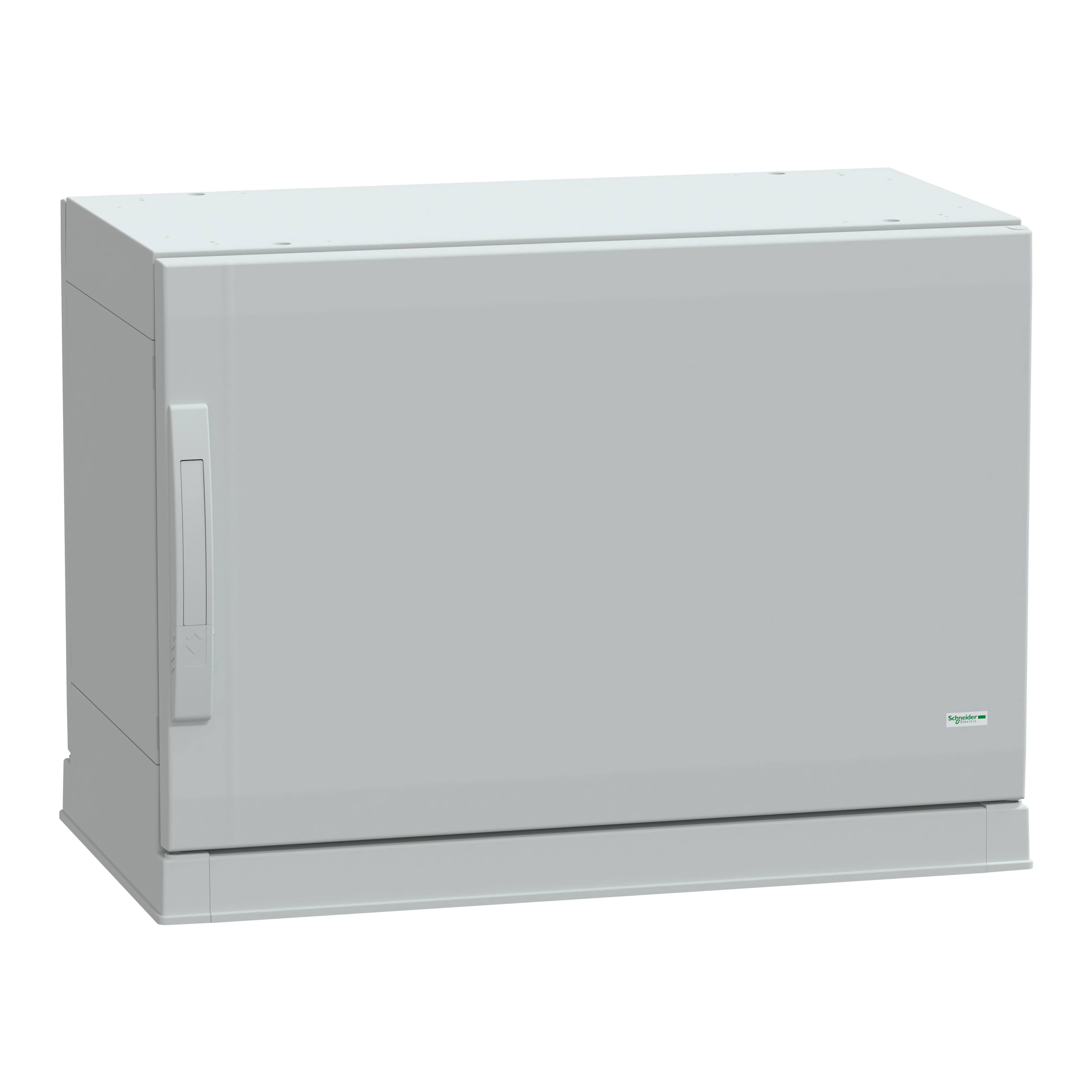 SCHNEIDER ELECTRIC - Armadio in poliestere, PanelSeT PLA, porta piena, fondo aperto, 500x750x420mm, IP54, IK10